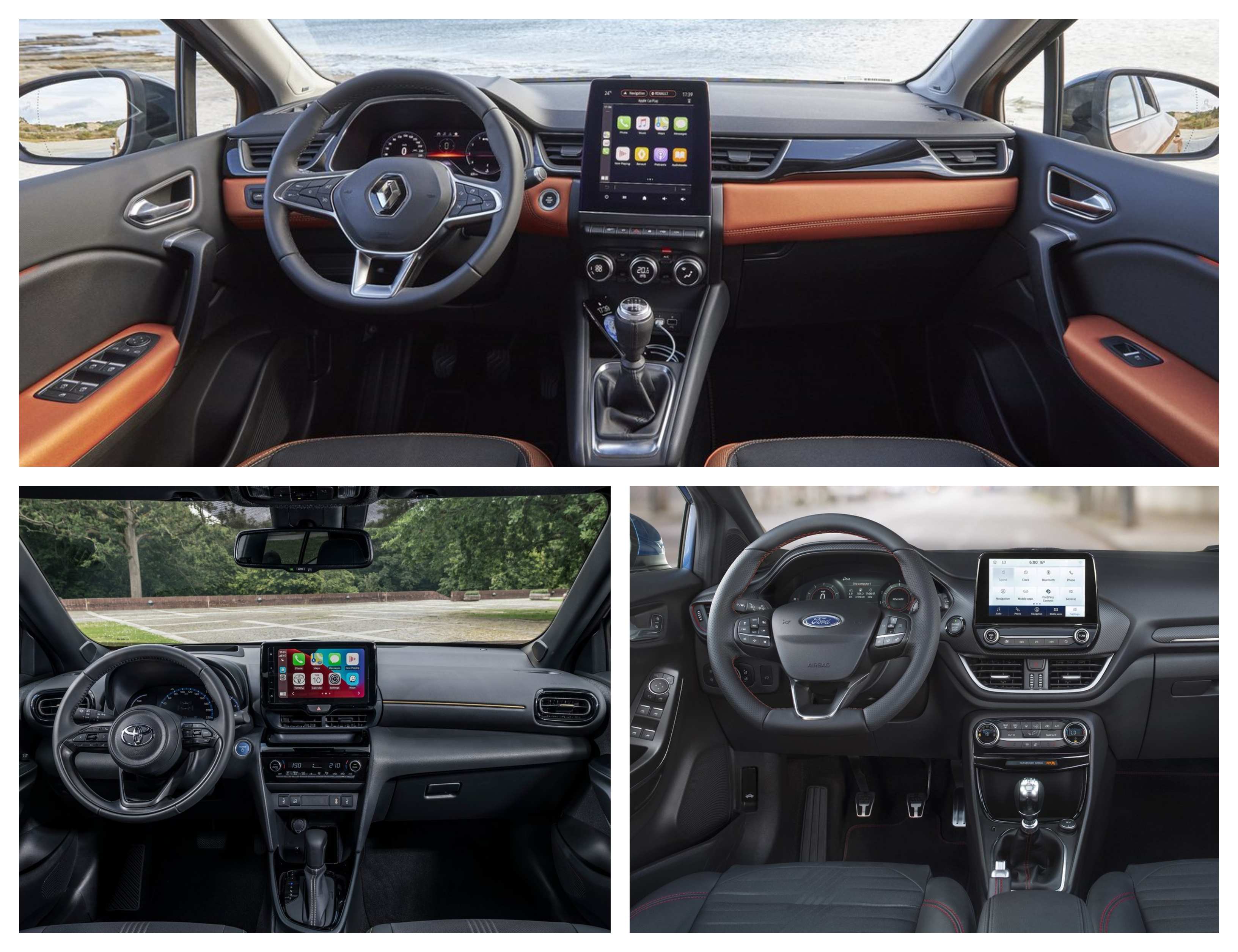 Ford Puma 2022 vs Renault Captur 2022 vs Toyota Yaris Cross 2022