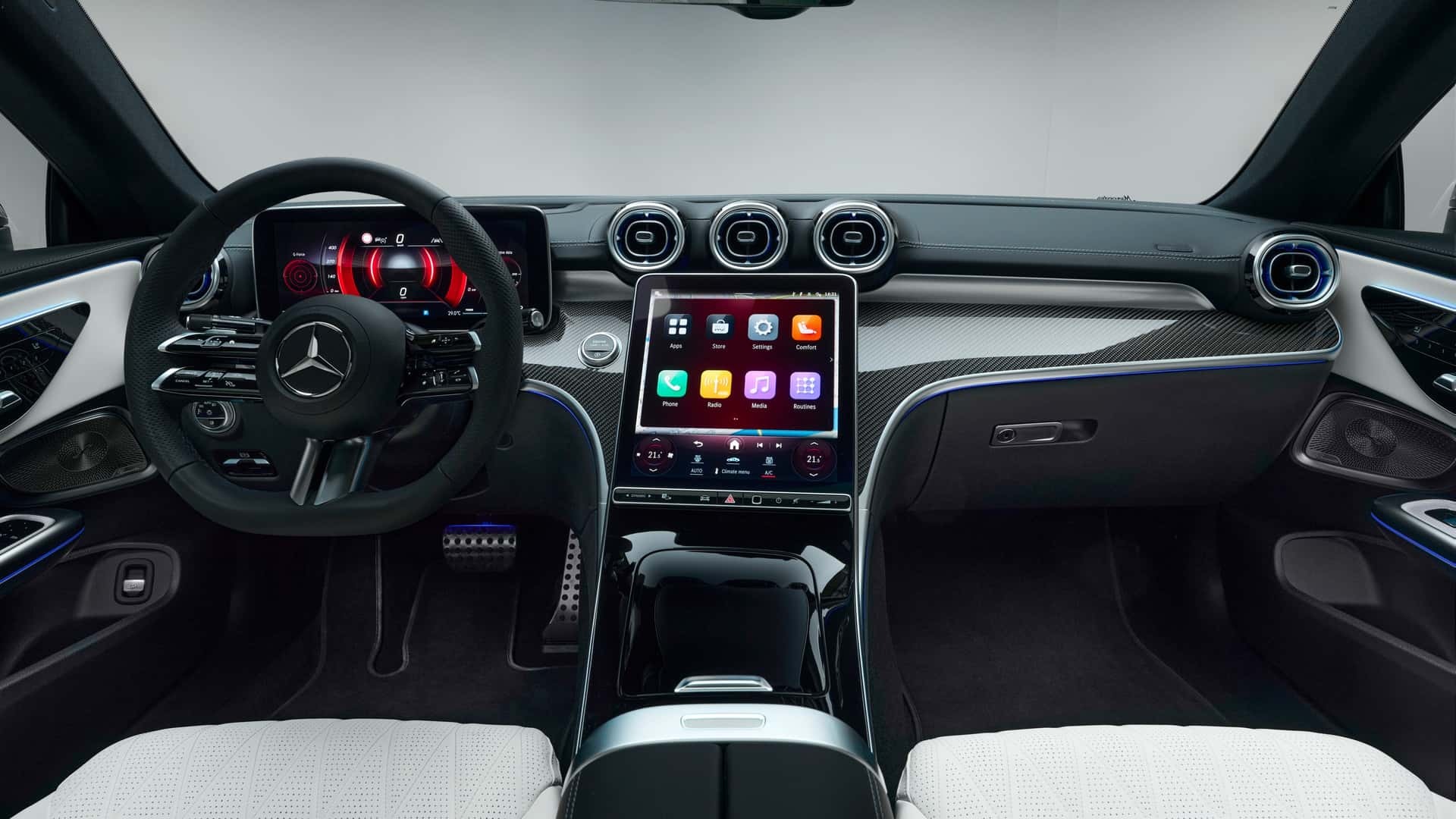 Mercedes CLE wnętrze