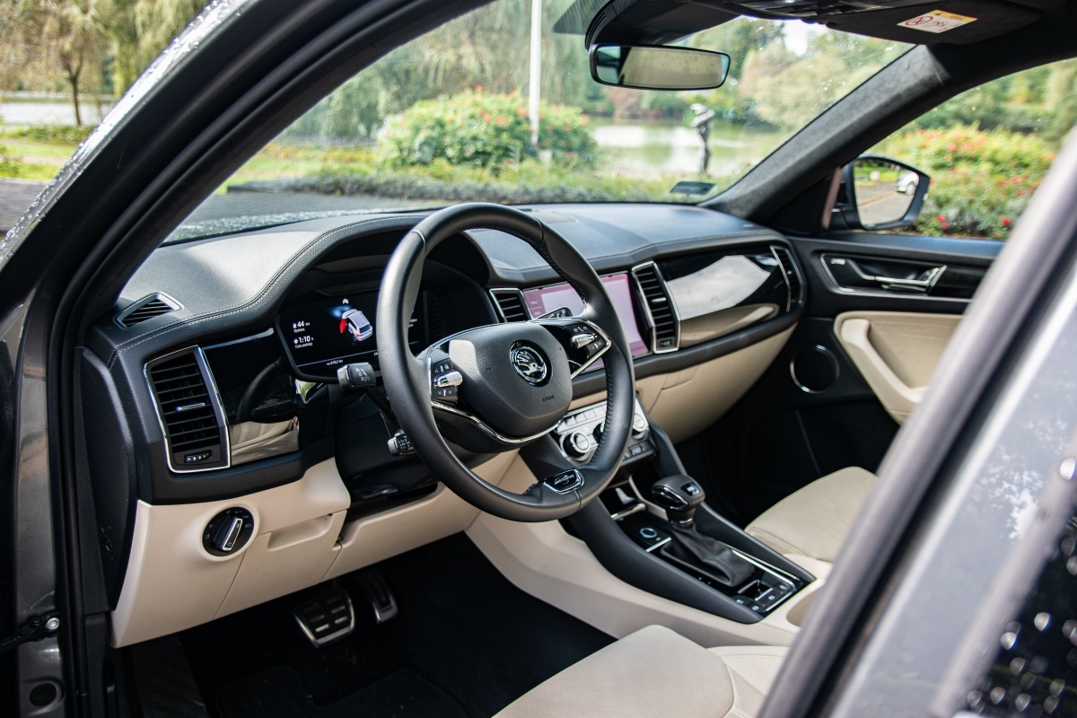 Skoda Kodiaq wnętrze