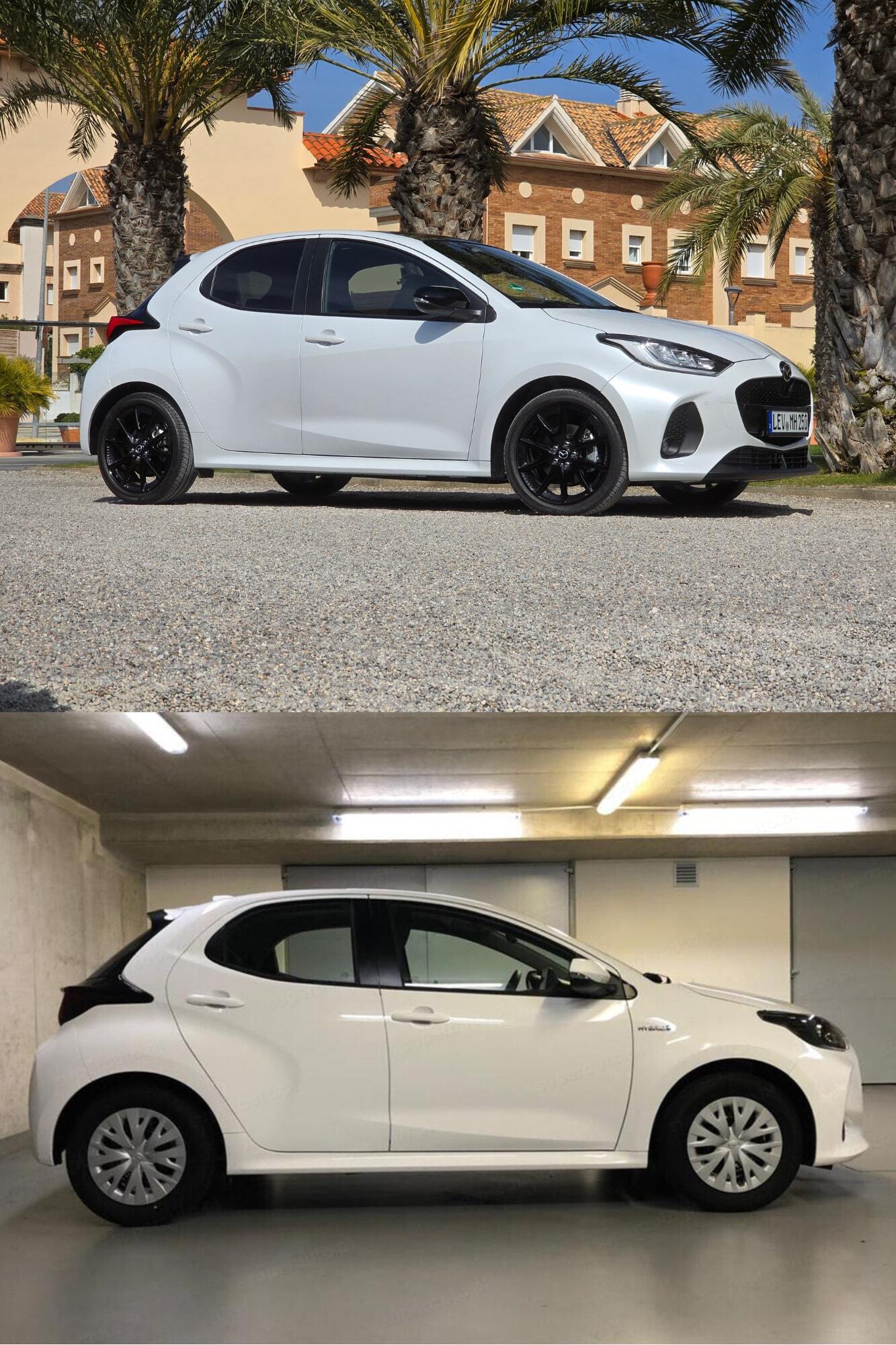 Mazda2 vs toyota