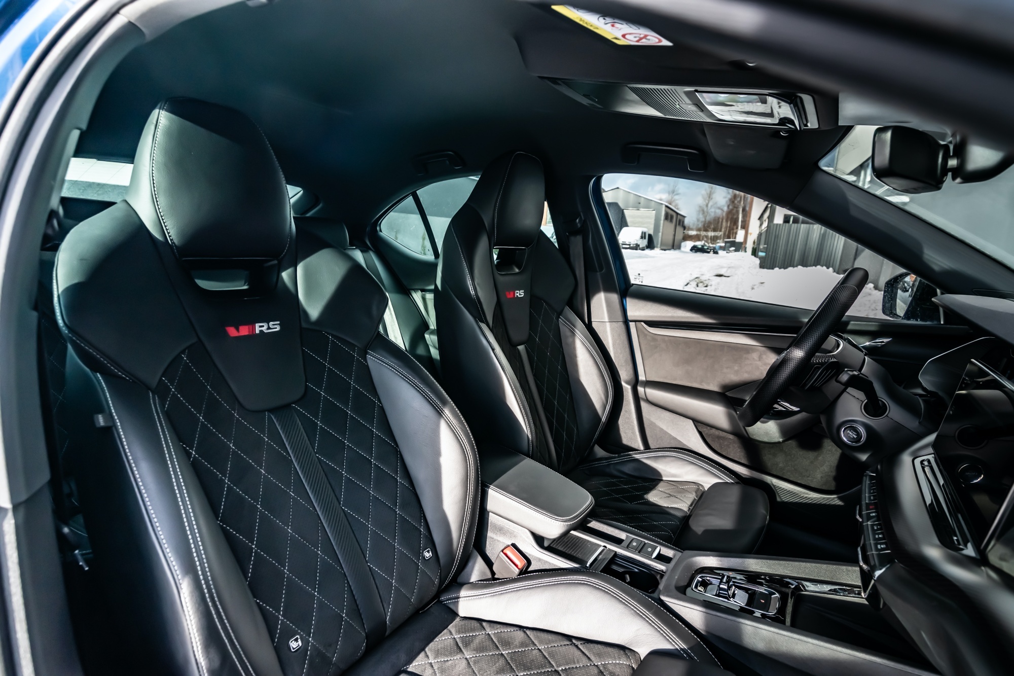 Skoda Octavia RS fotele