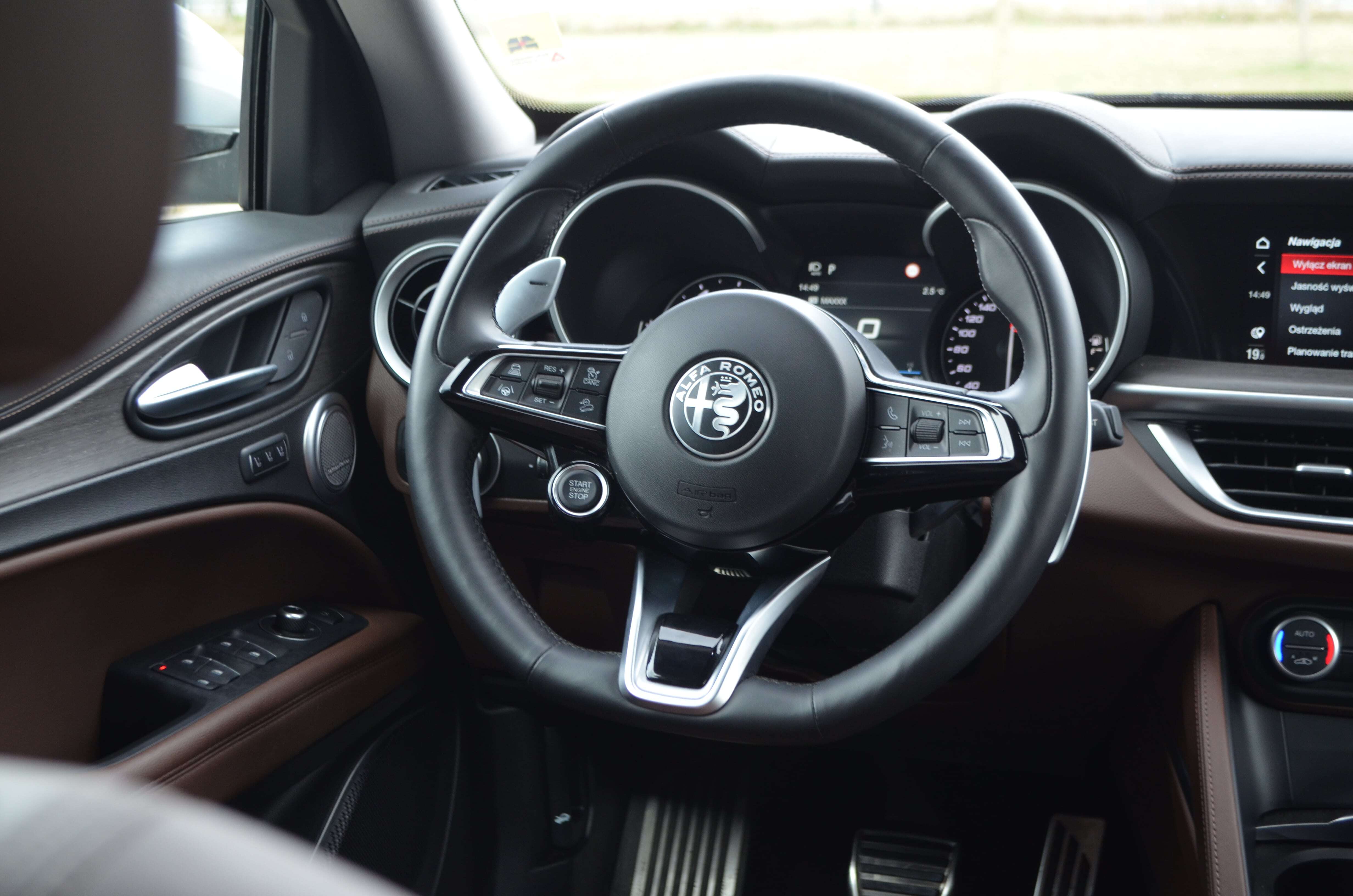 Alfa Romeo Stelvio kierownica