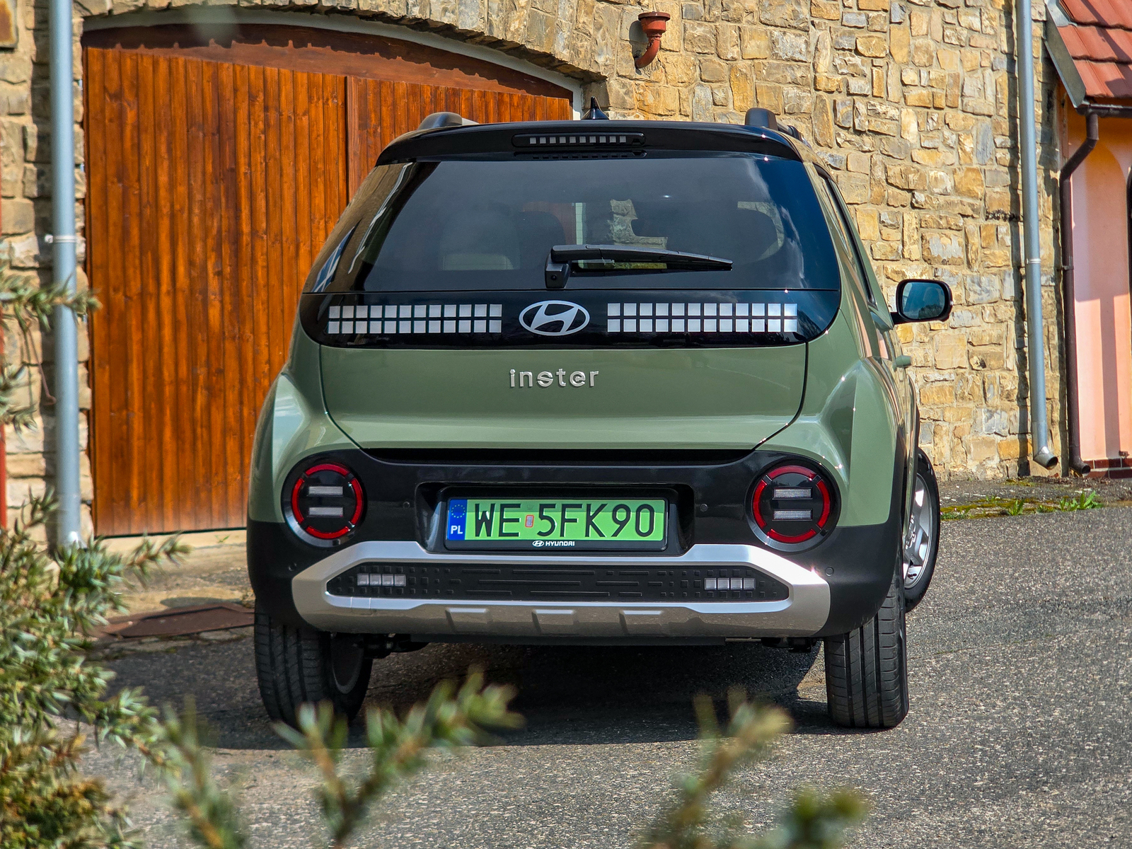 Hyundai Inster wygląd tył