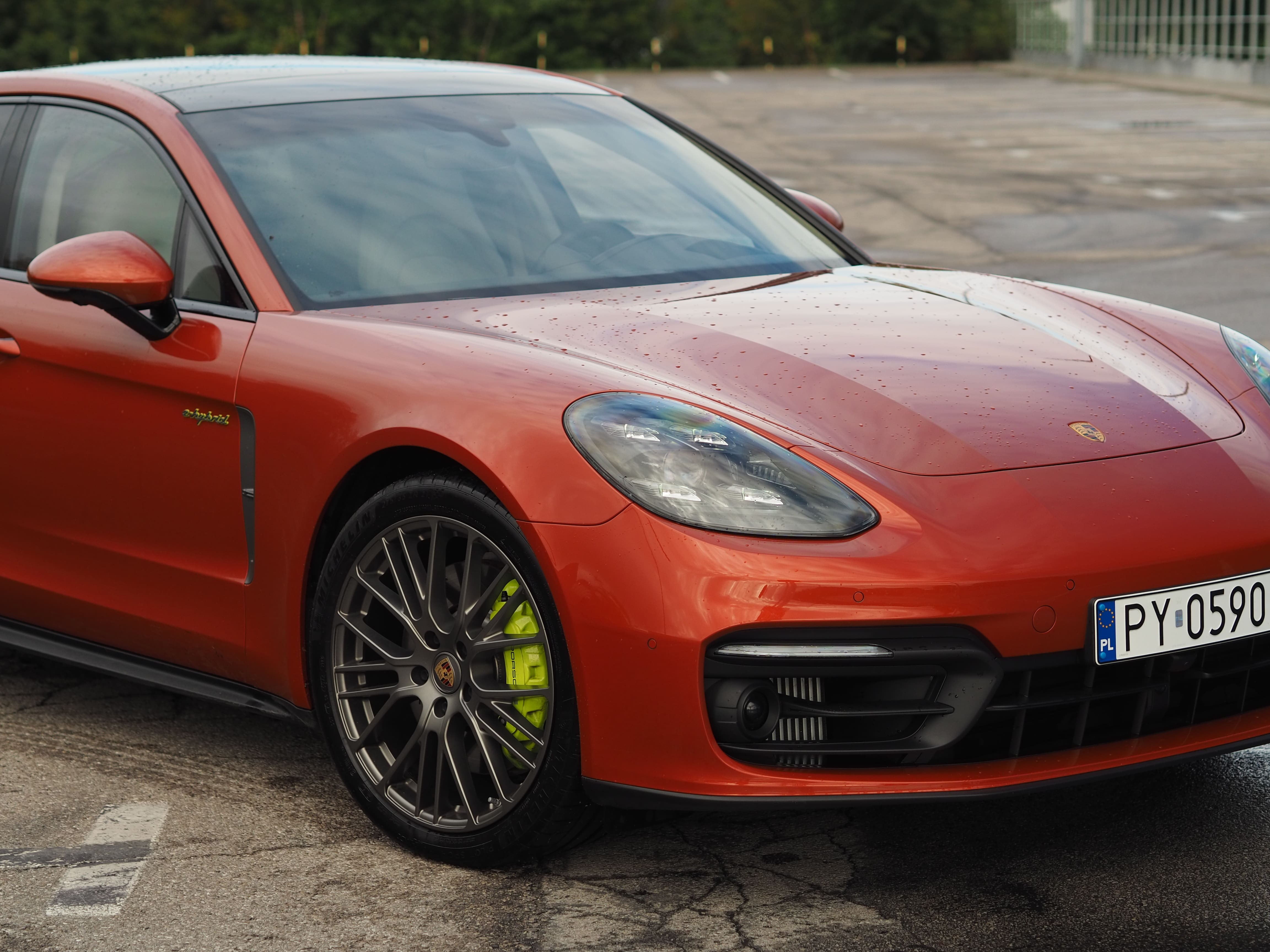Porsche Panamera E hybrid przód