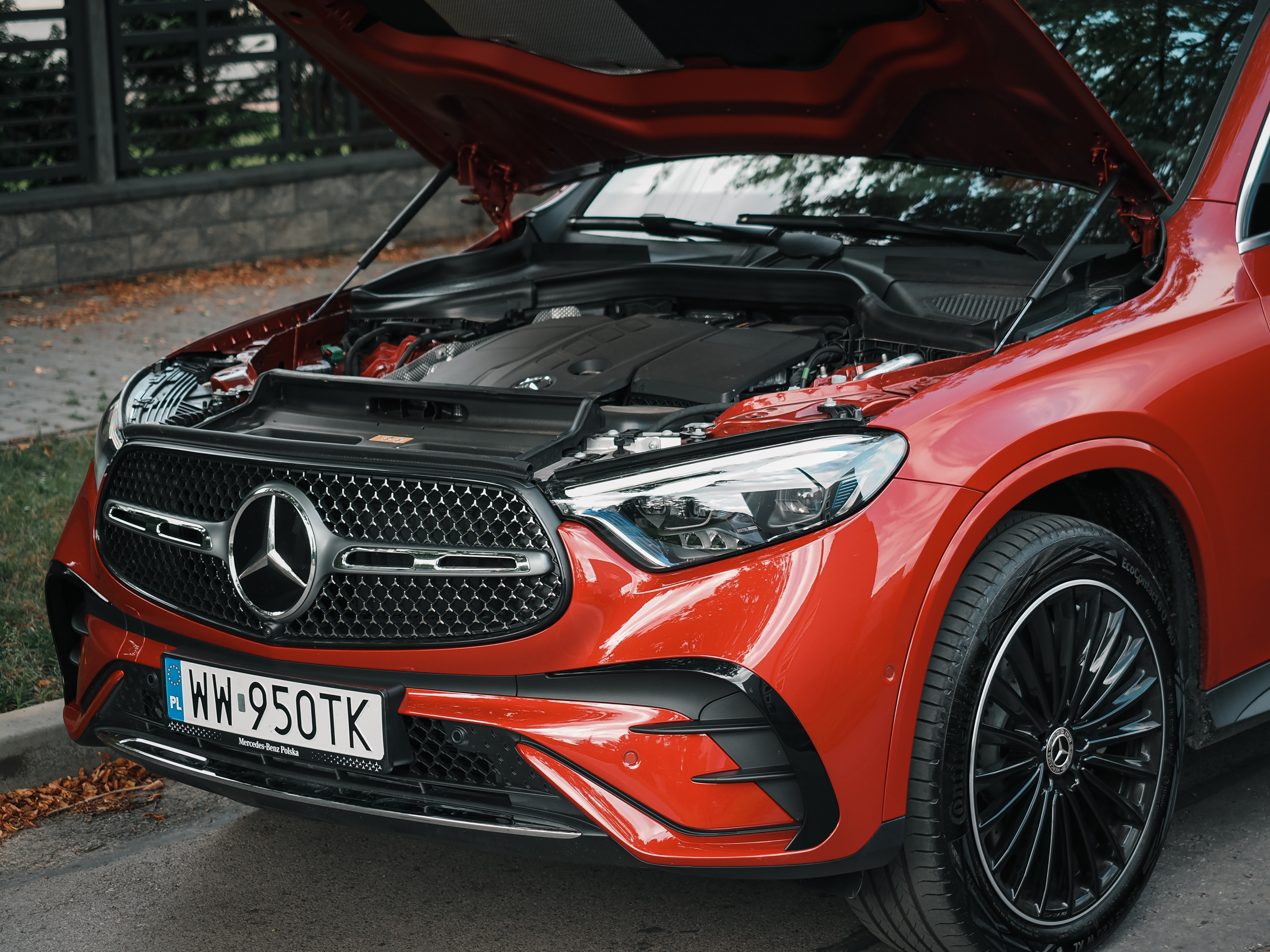 Mercedes glc 300de maska