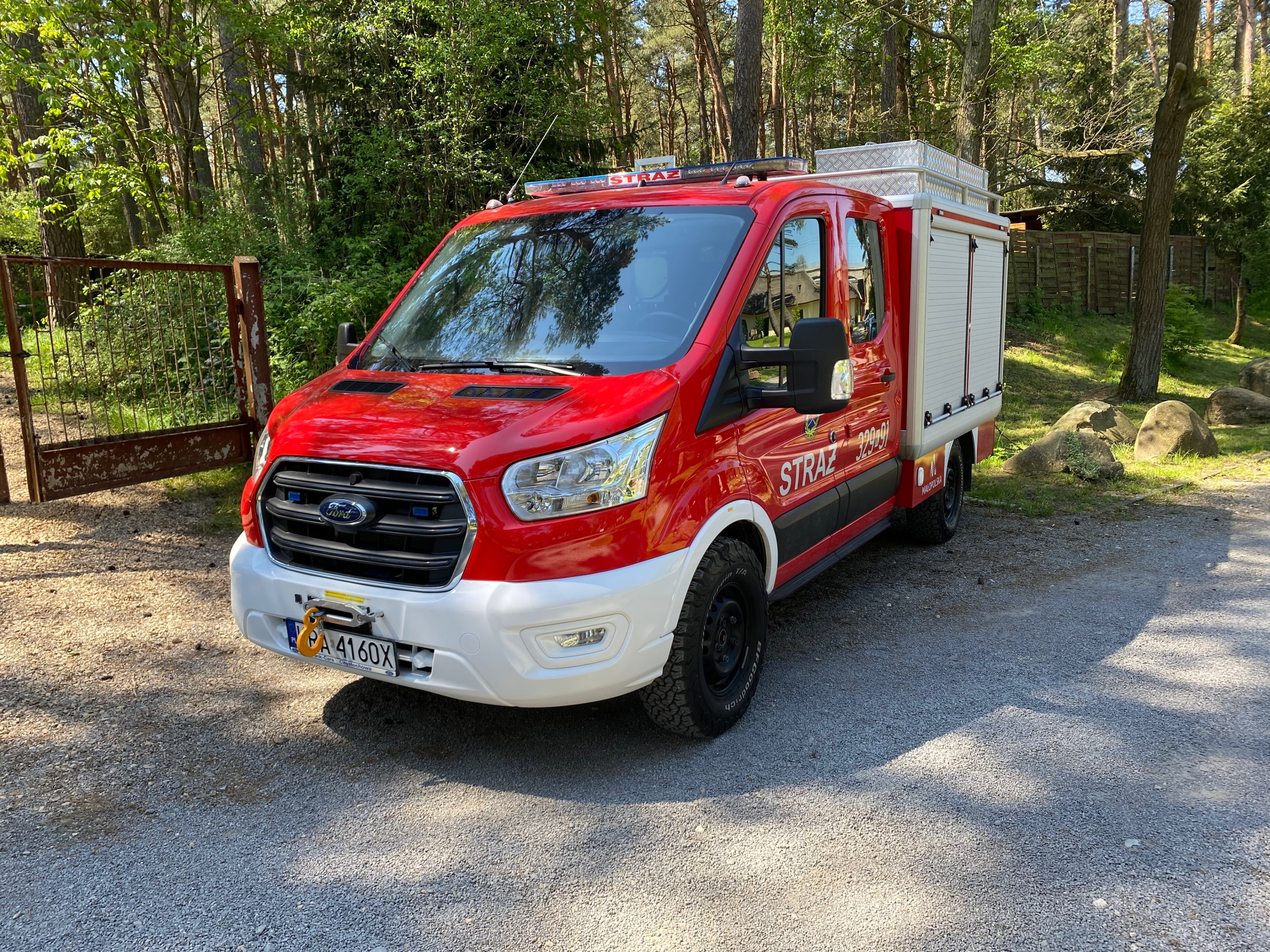 Ford Transit kontener