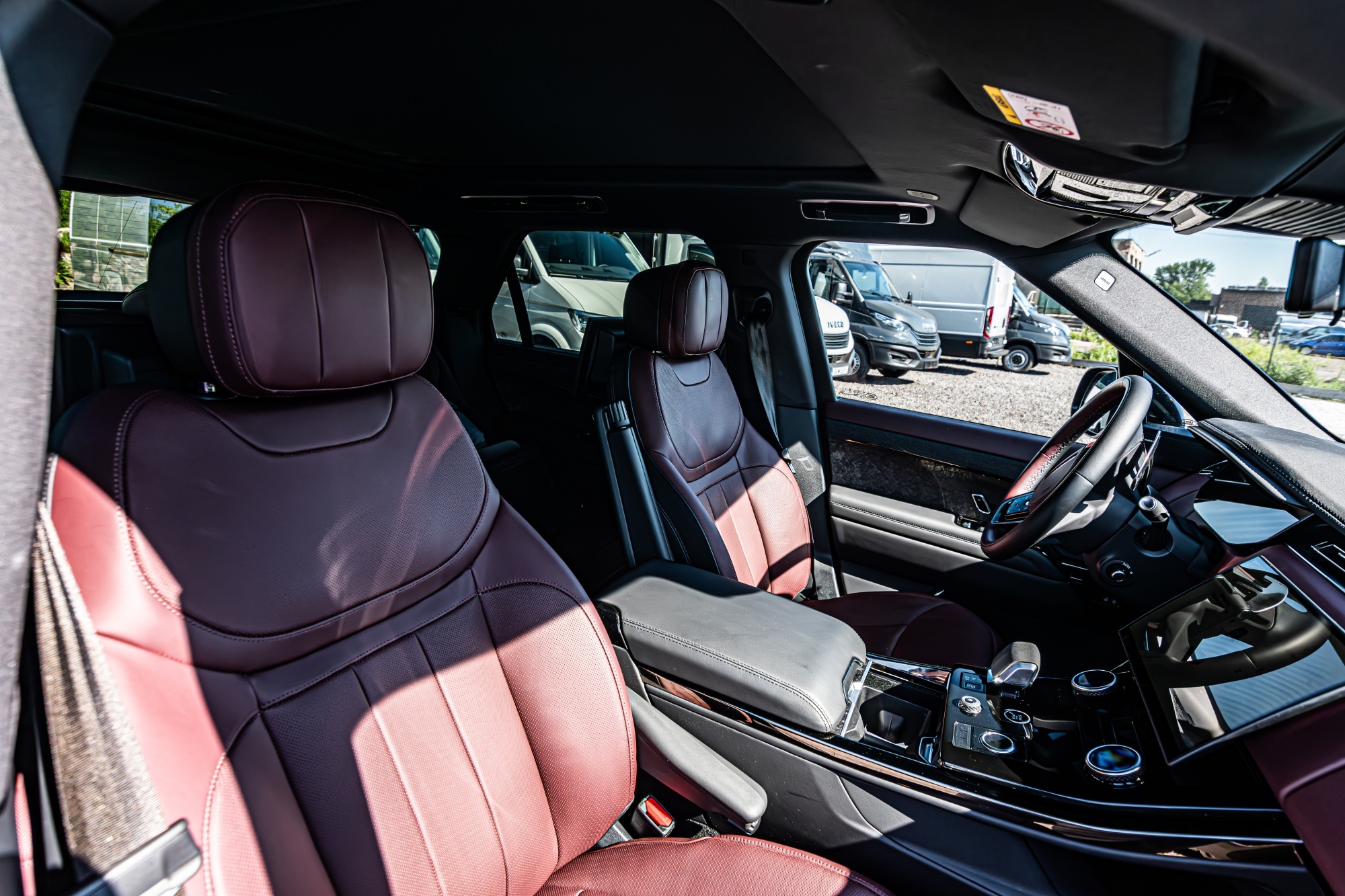 Range Rover Sport fotele