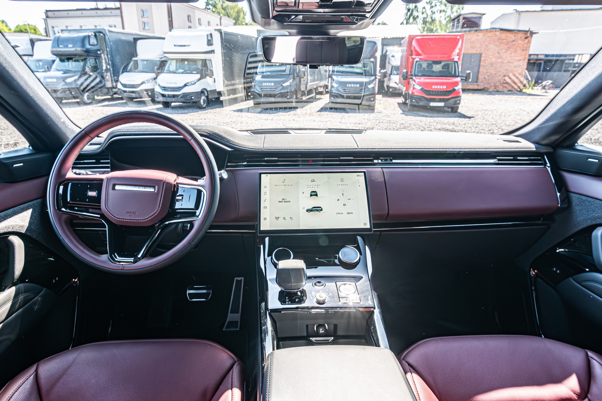 Range Rover Sport wnętrze