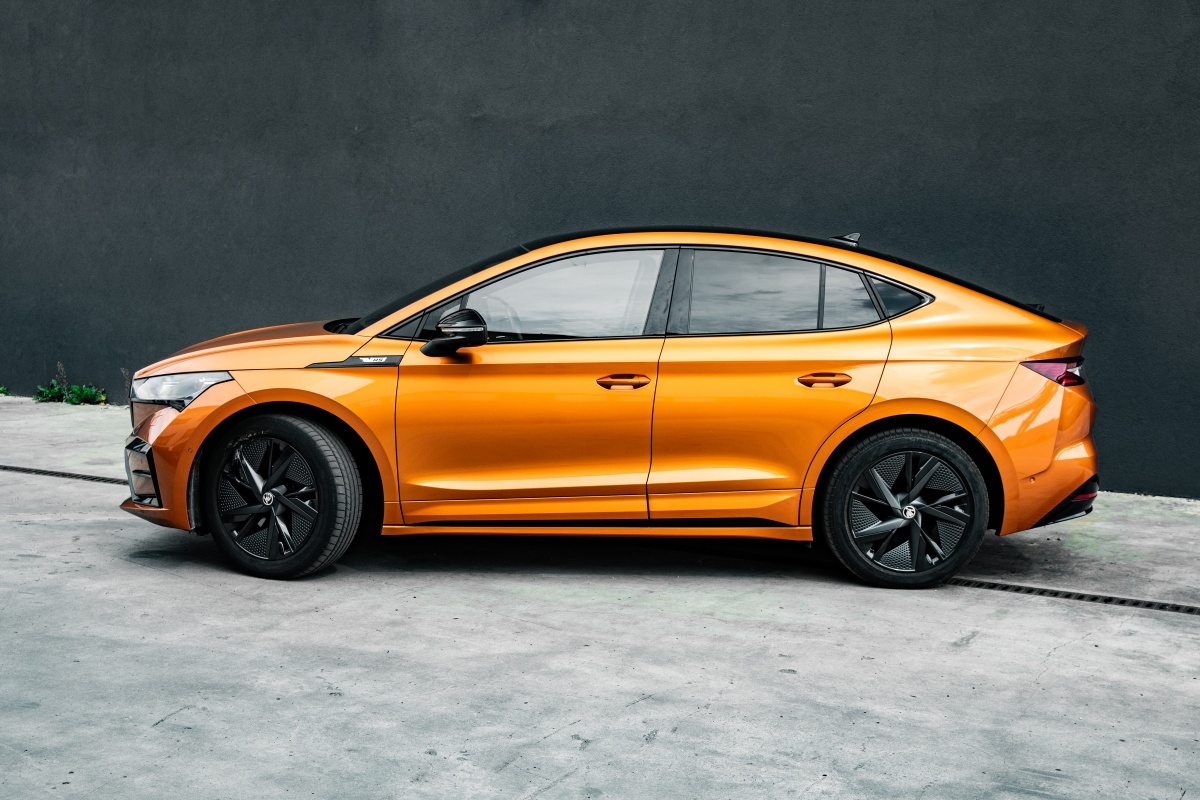 Skoda Enyaq Coupe RS sylwetka