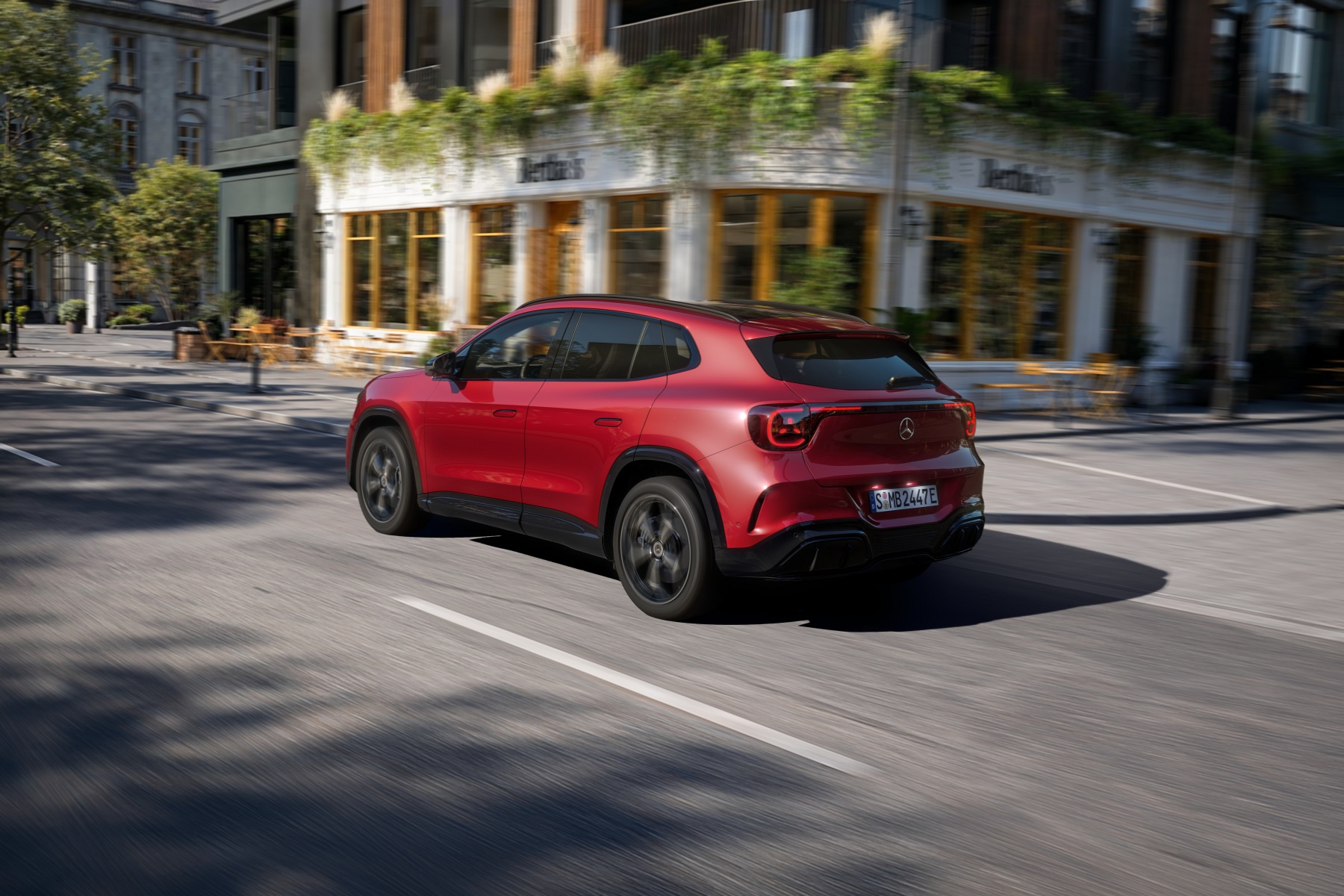 Mercedes GLA sylwetka