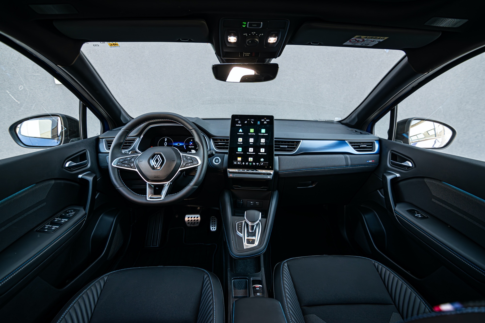 Renault Captur esprit Alpine wnętrze