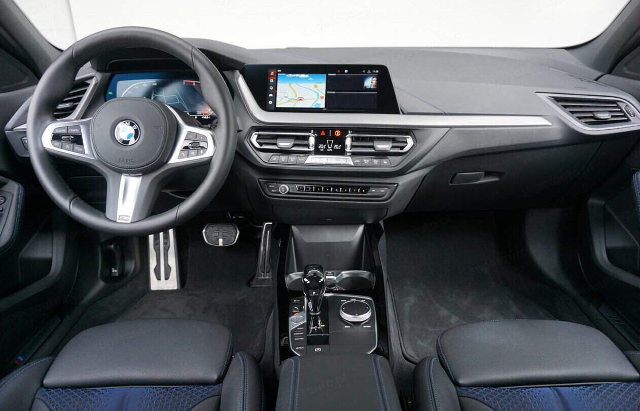 BMW serii 1 wnętrze