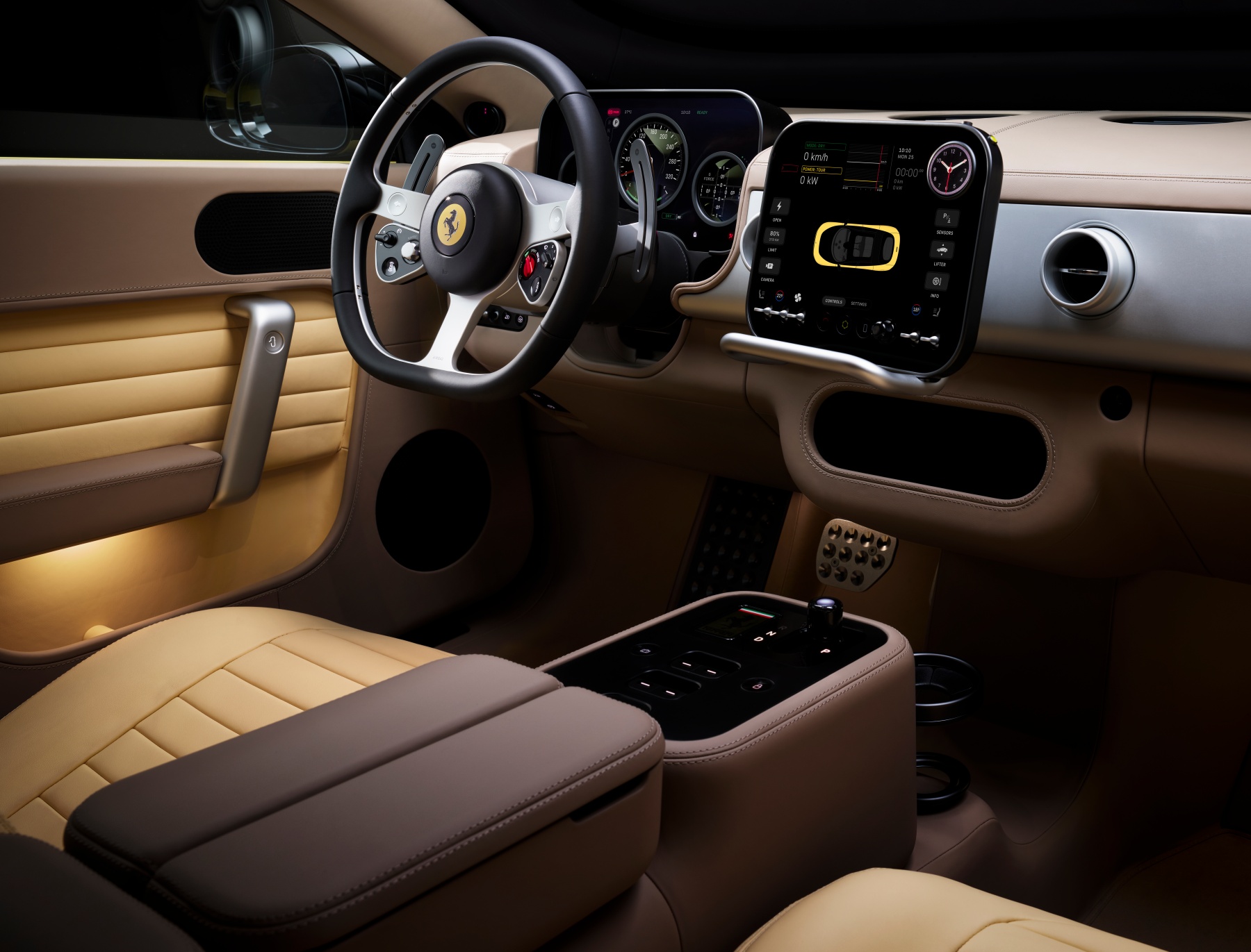 Ferrari Luce wnętrze