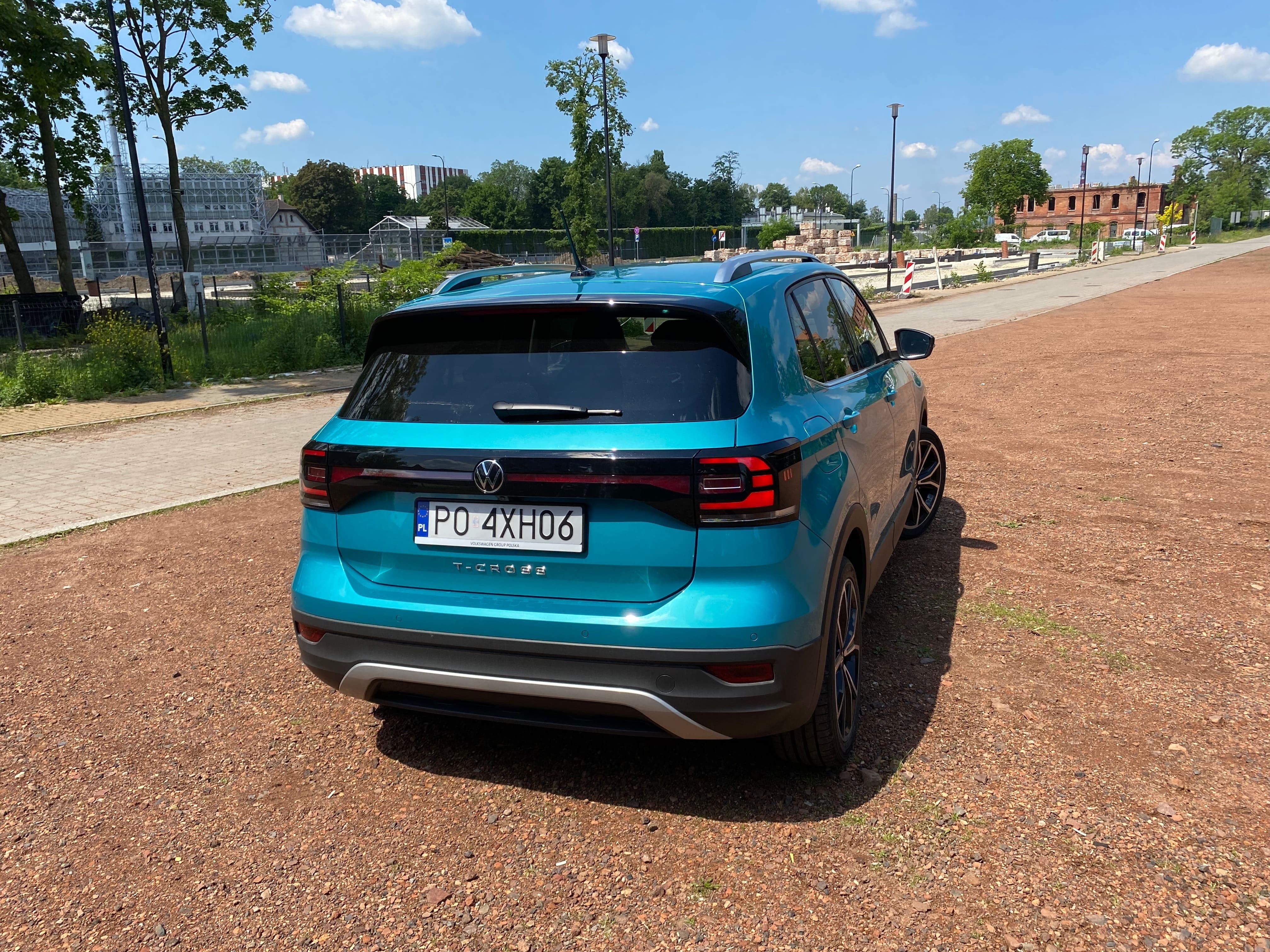 VW T-Cross tył
