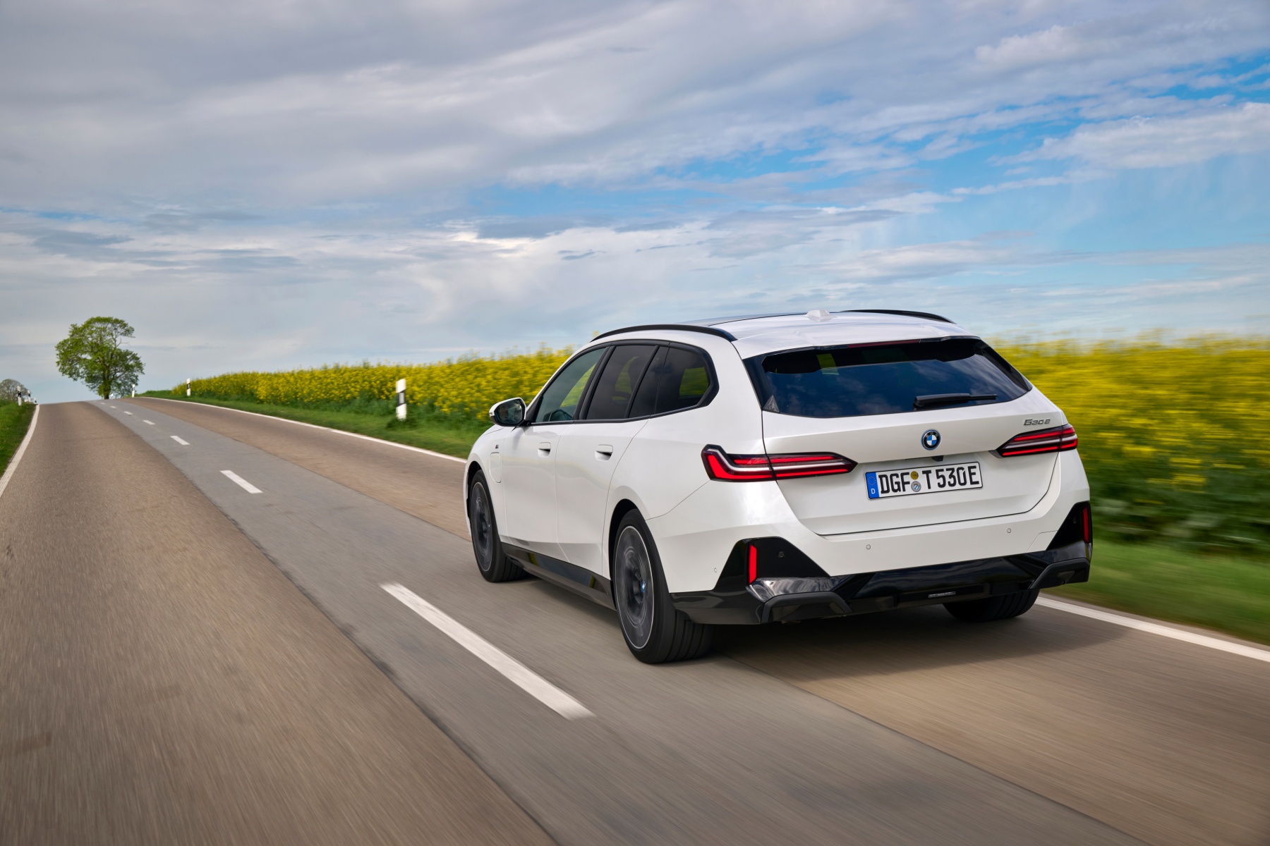 BMW seria 5 Touring tył