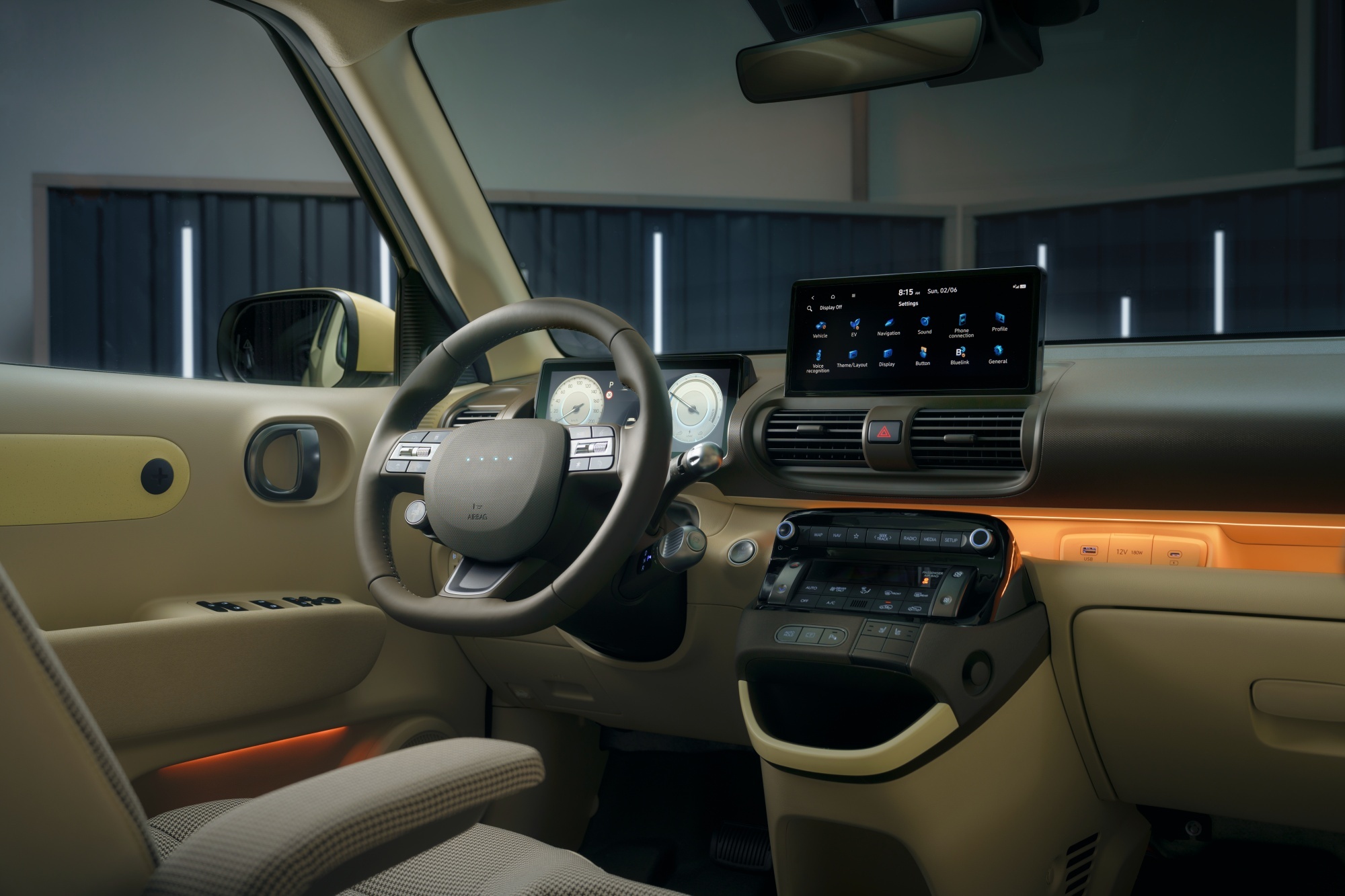 Hyundai Inster wnętrze