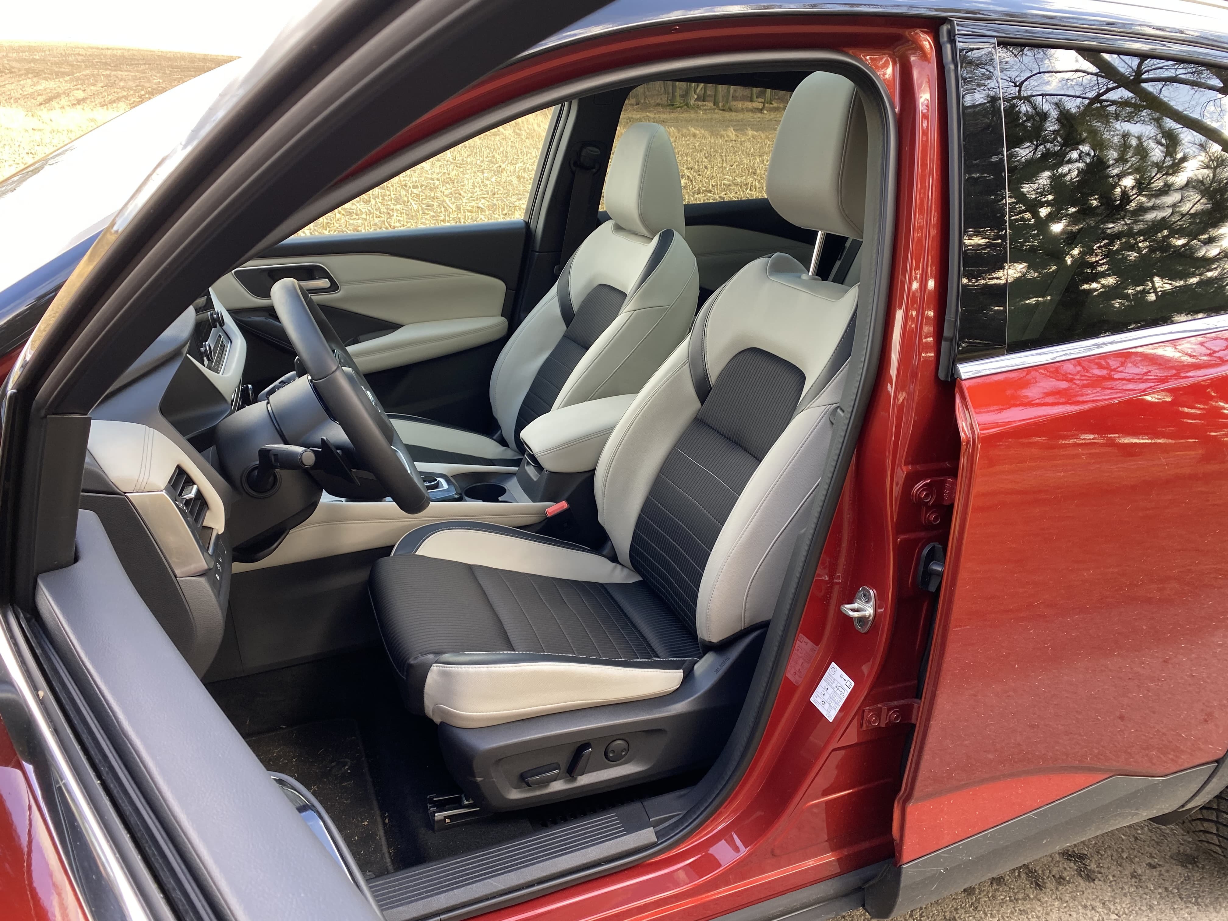 Nissan Qashqai fotele