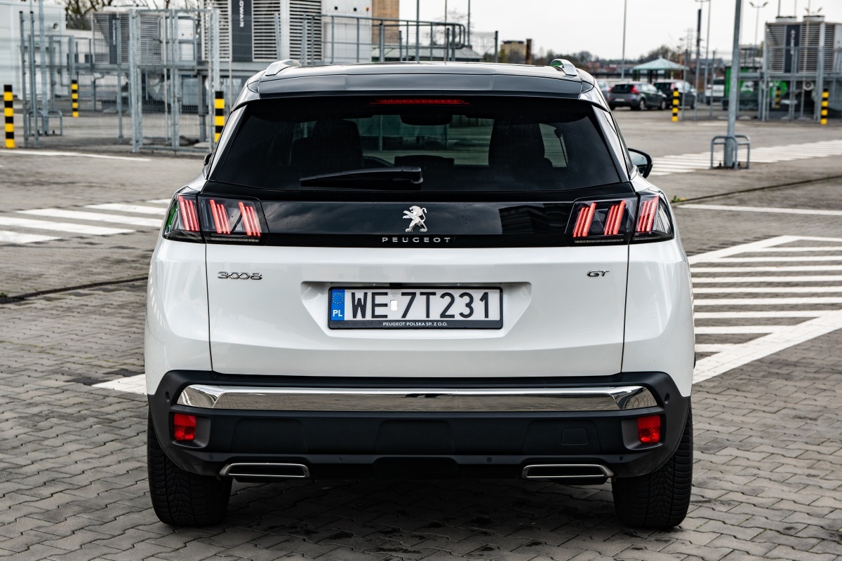 Peugeot 3008 tył