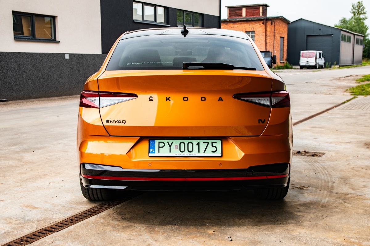 Skoda Enyaq Coupe RS tył