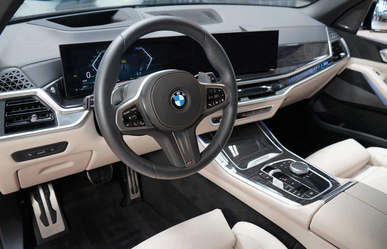 BMW X5 wnętrze