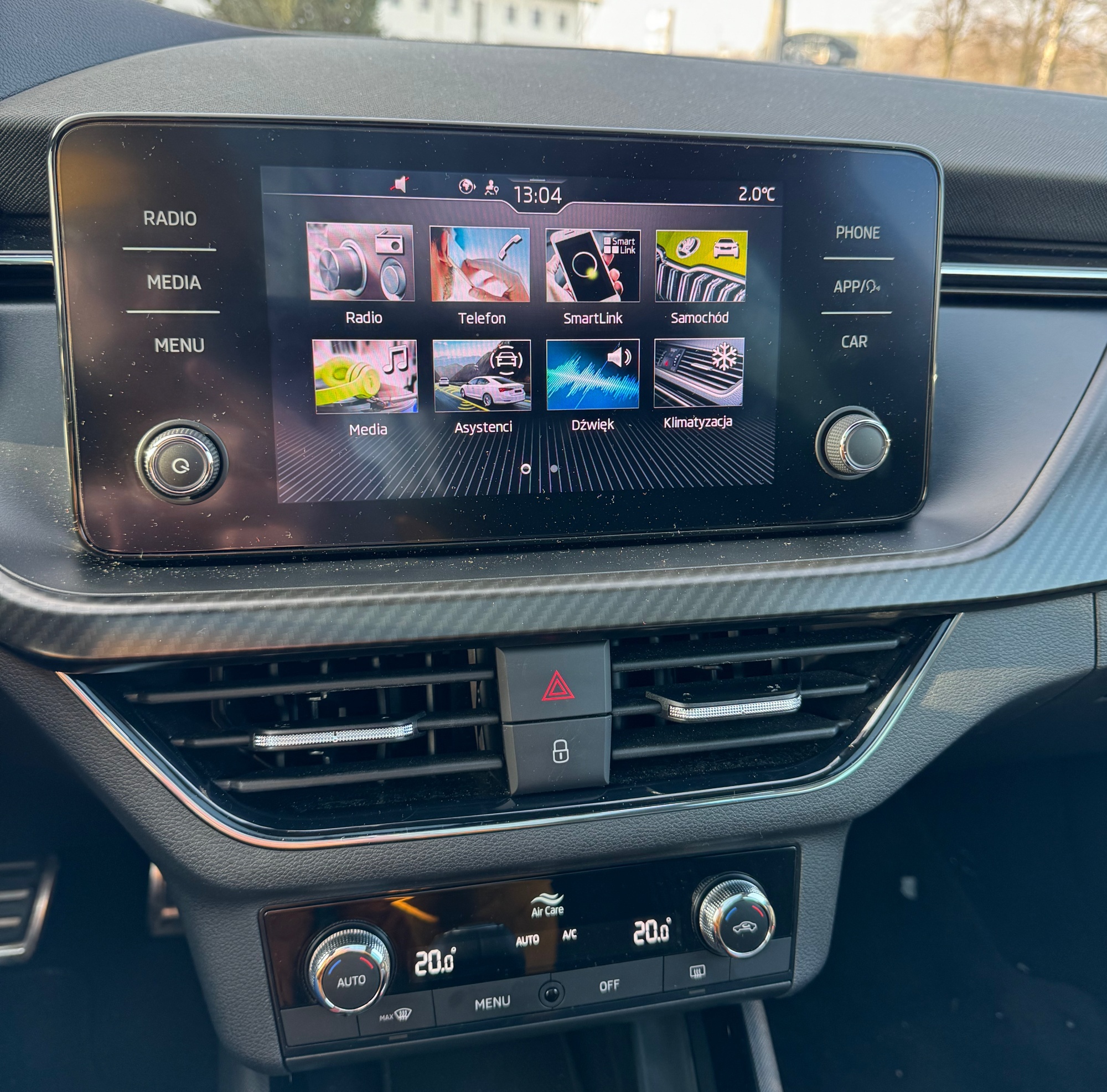Skoda Kamiq multimedia