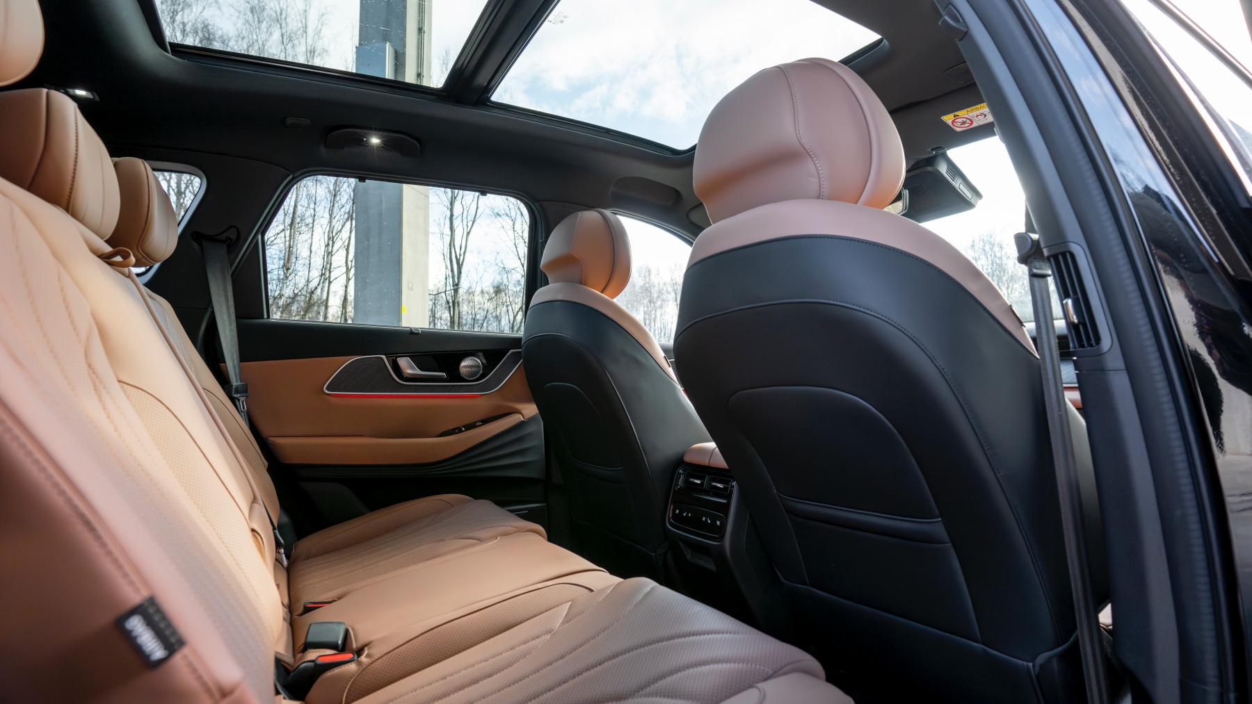 Chery Tiggo 9 tylna kanapa