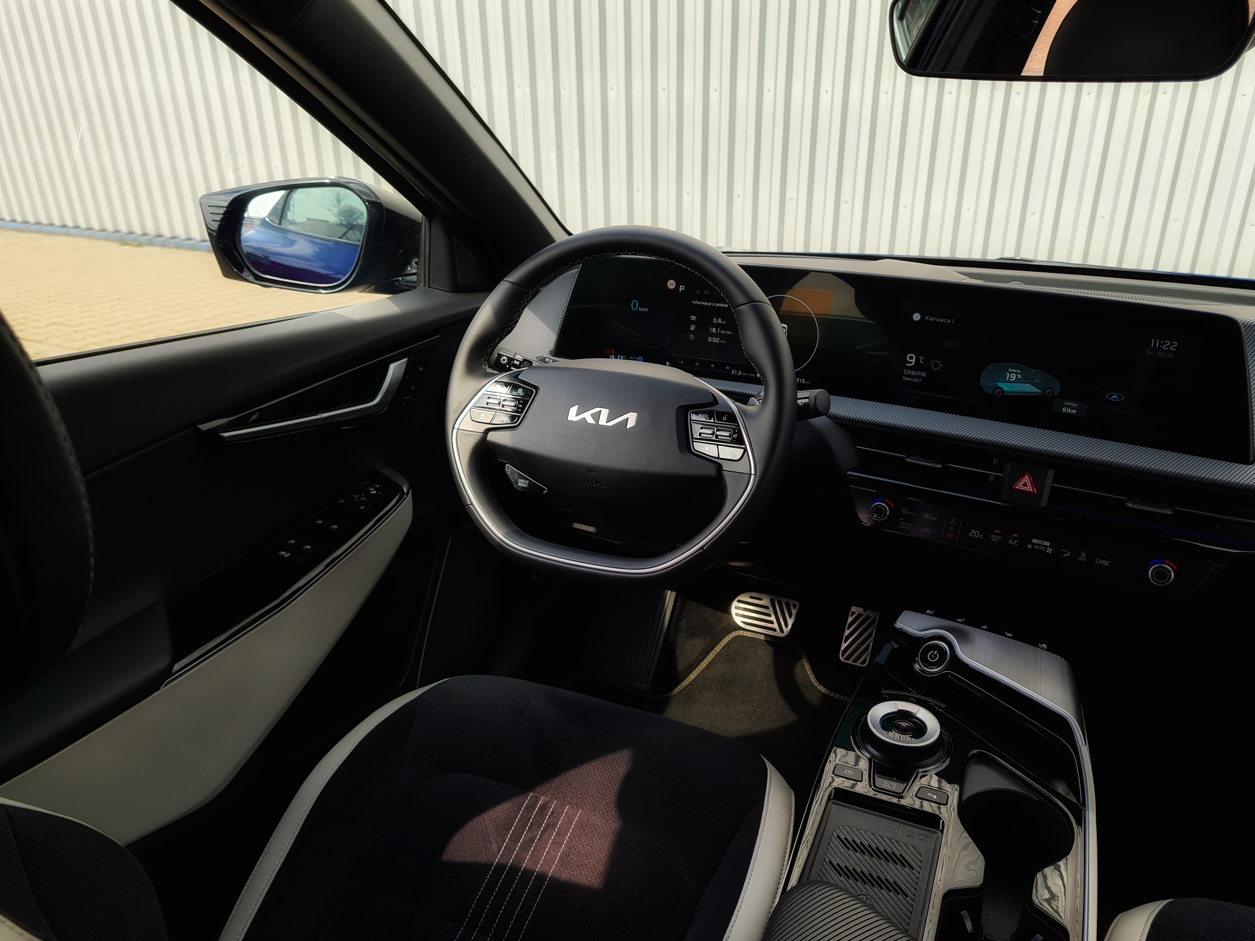 KIA EV6 wnętrze