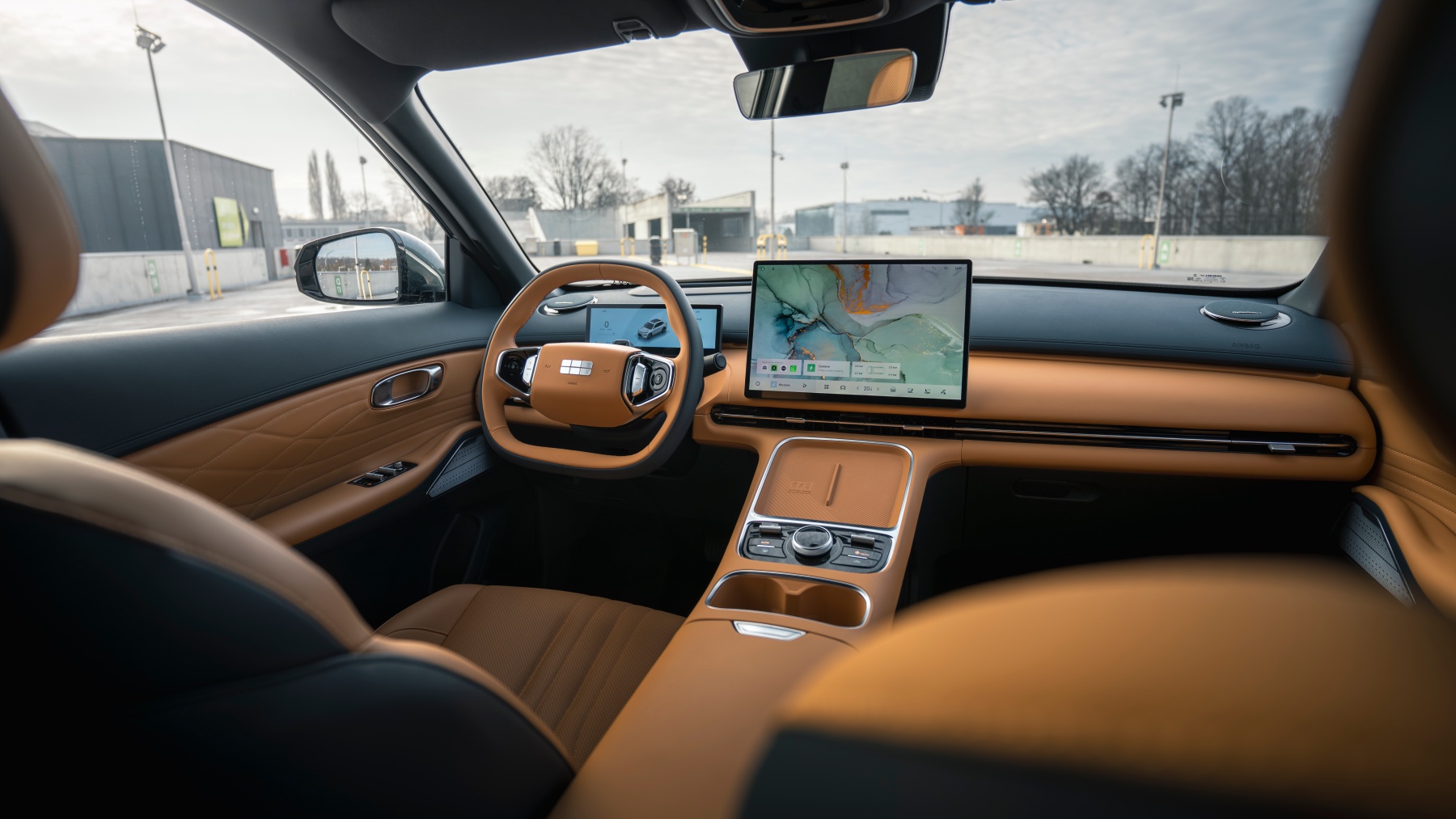 Geely Starray EM-i kokpit