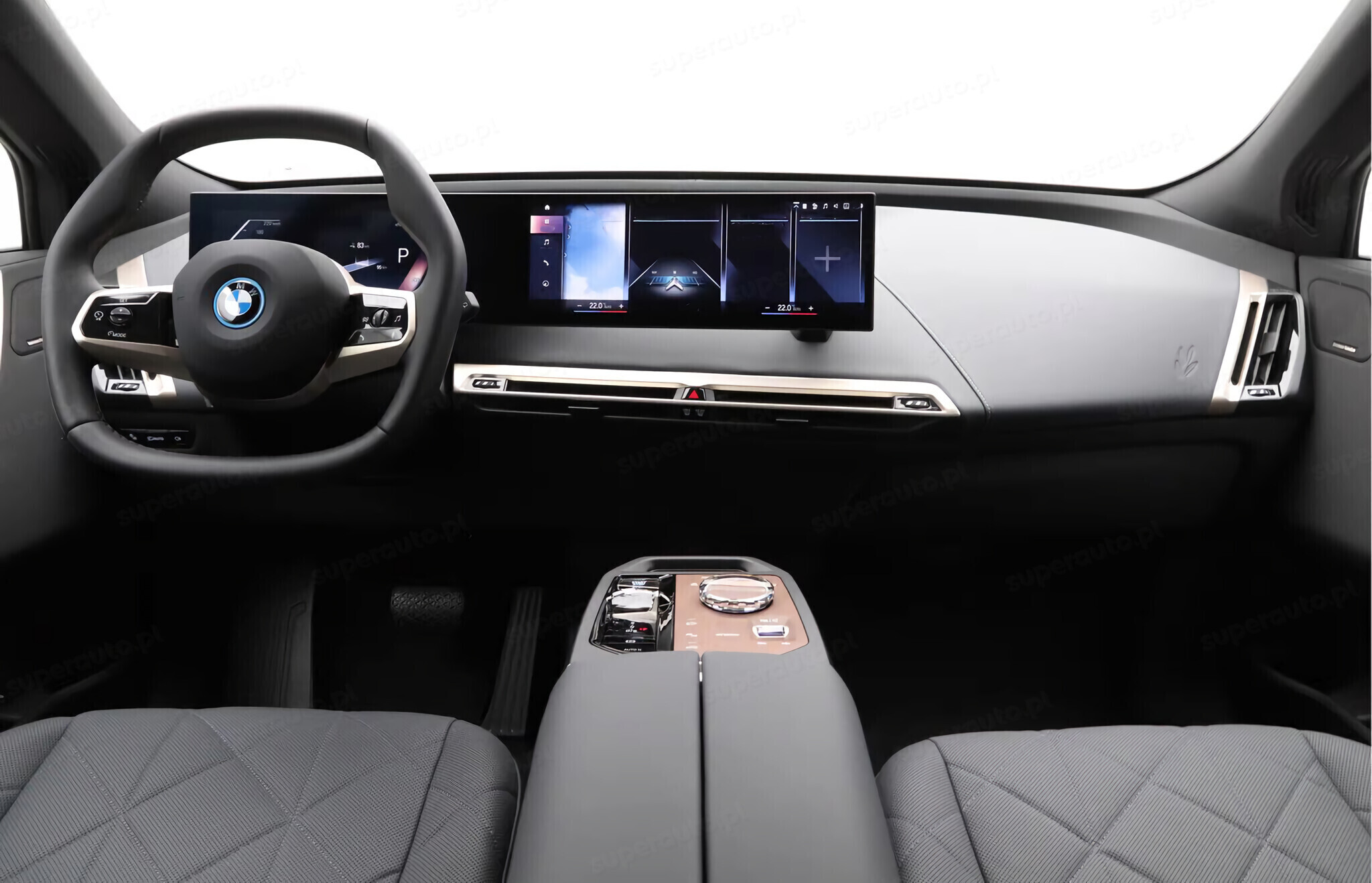 BMW iX wnętrze