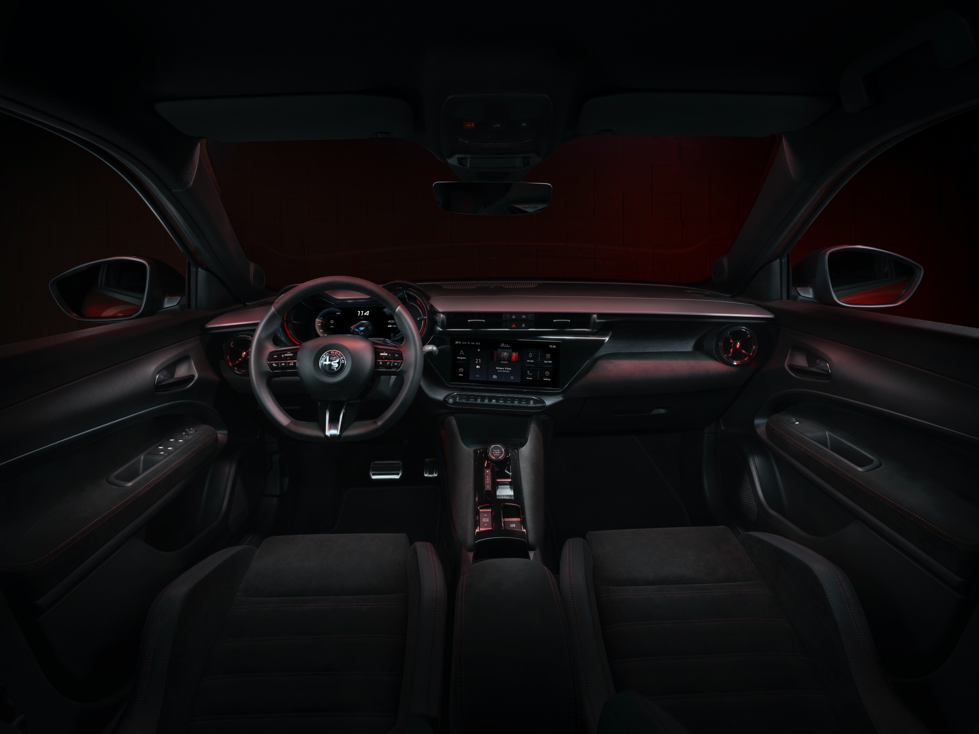 Alfa Romeo Milano wnętrze