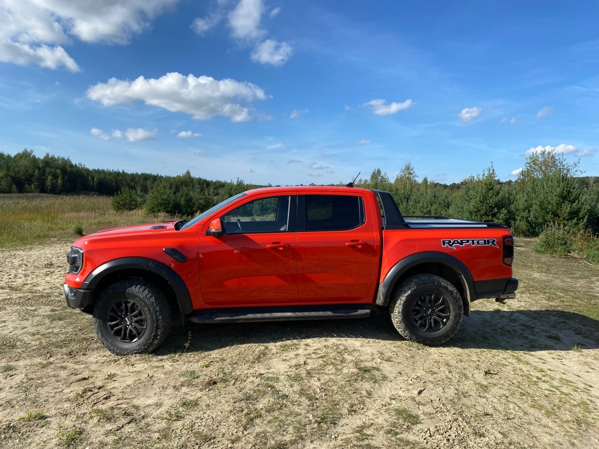 Ford Ranger Raptor sylwetka