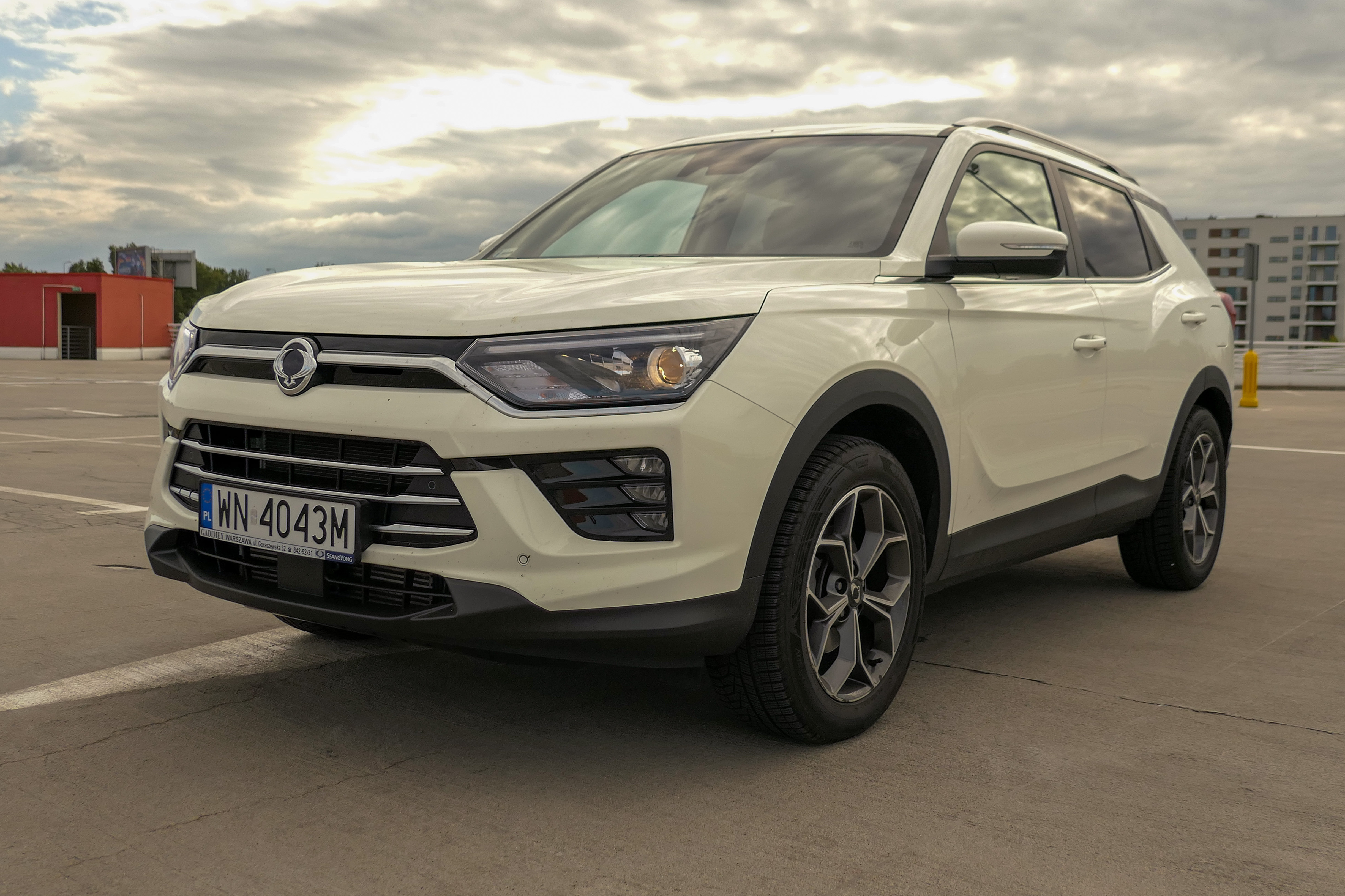 Ssangyong korando z zewnątrz
