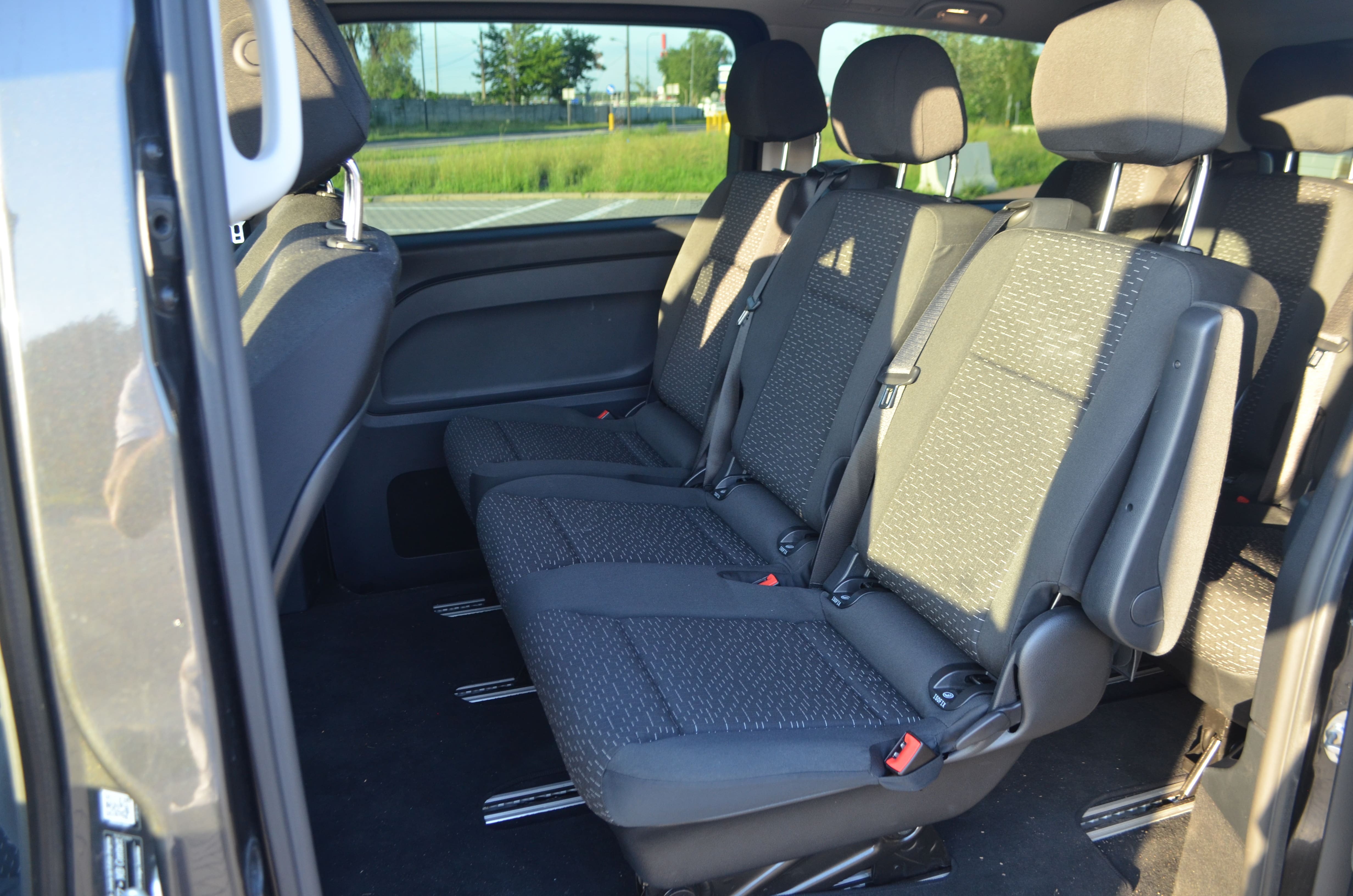 Vito Tourer - tylna kanapa