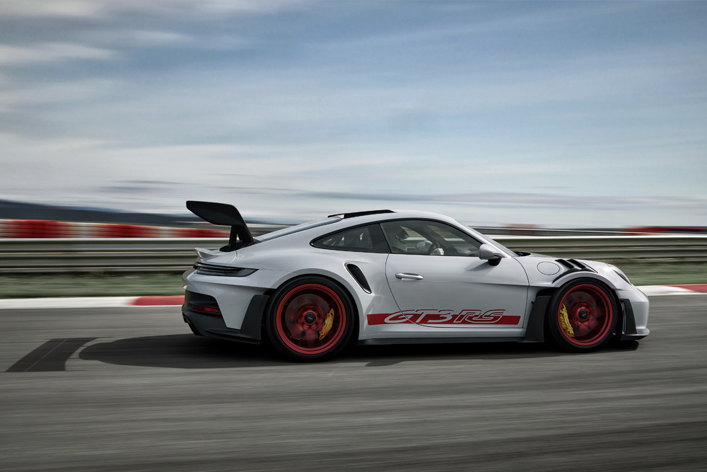 911 GT3 RS sylwetka