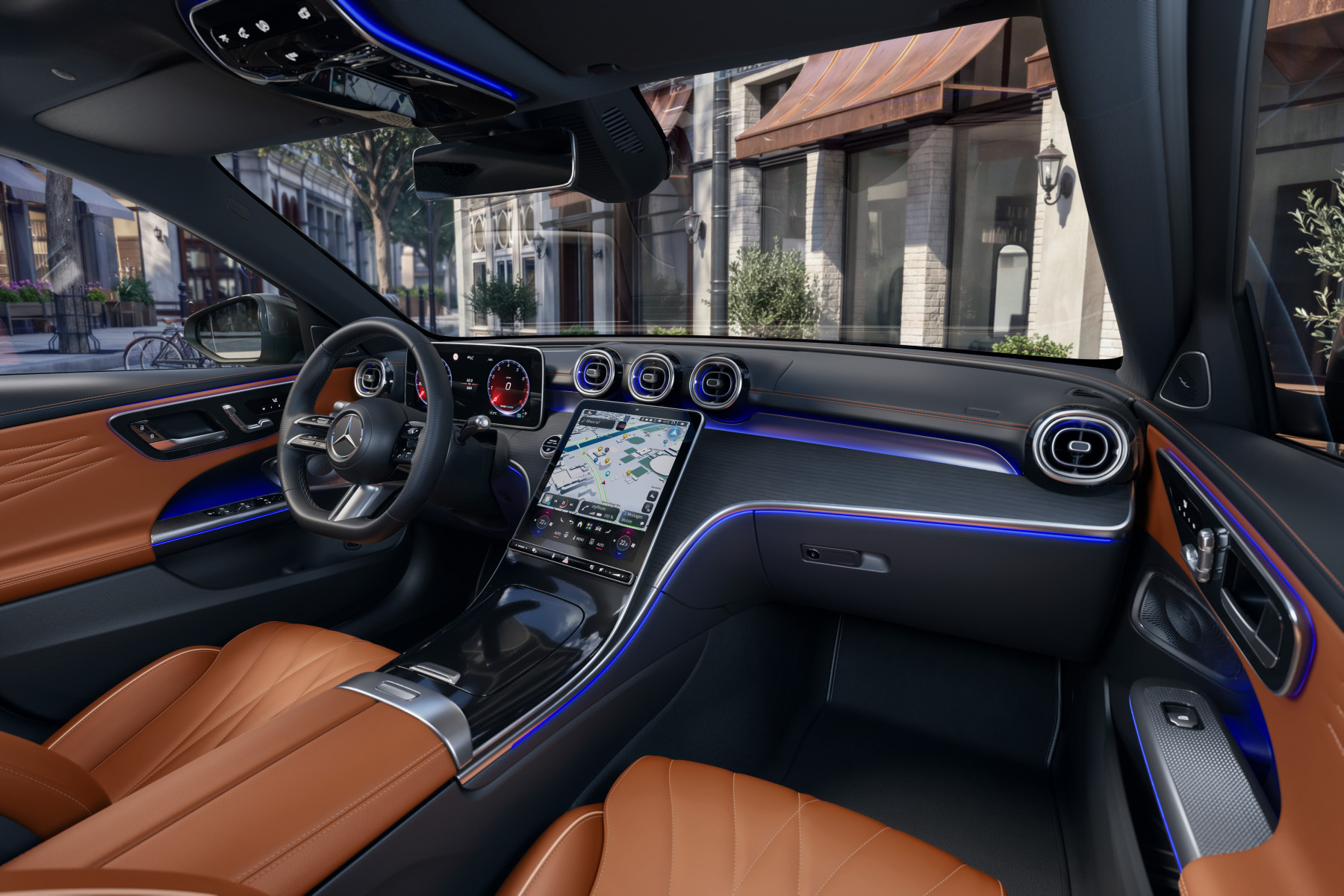 Mercedes Klasa C 2026 wnętrze