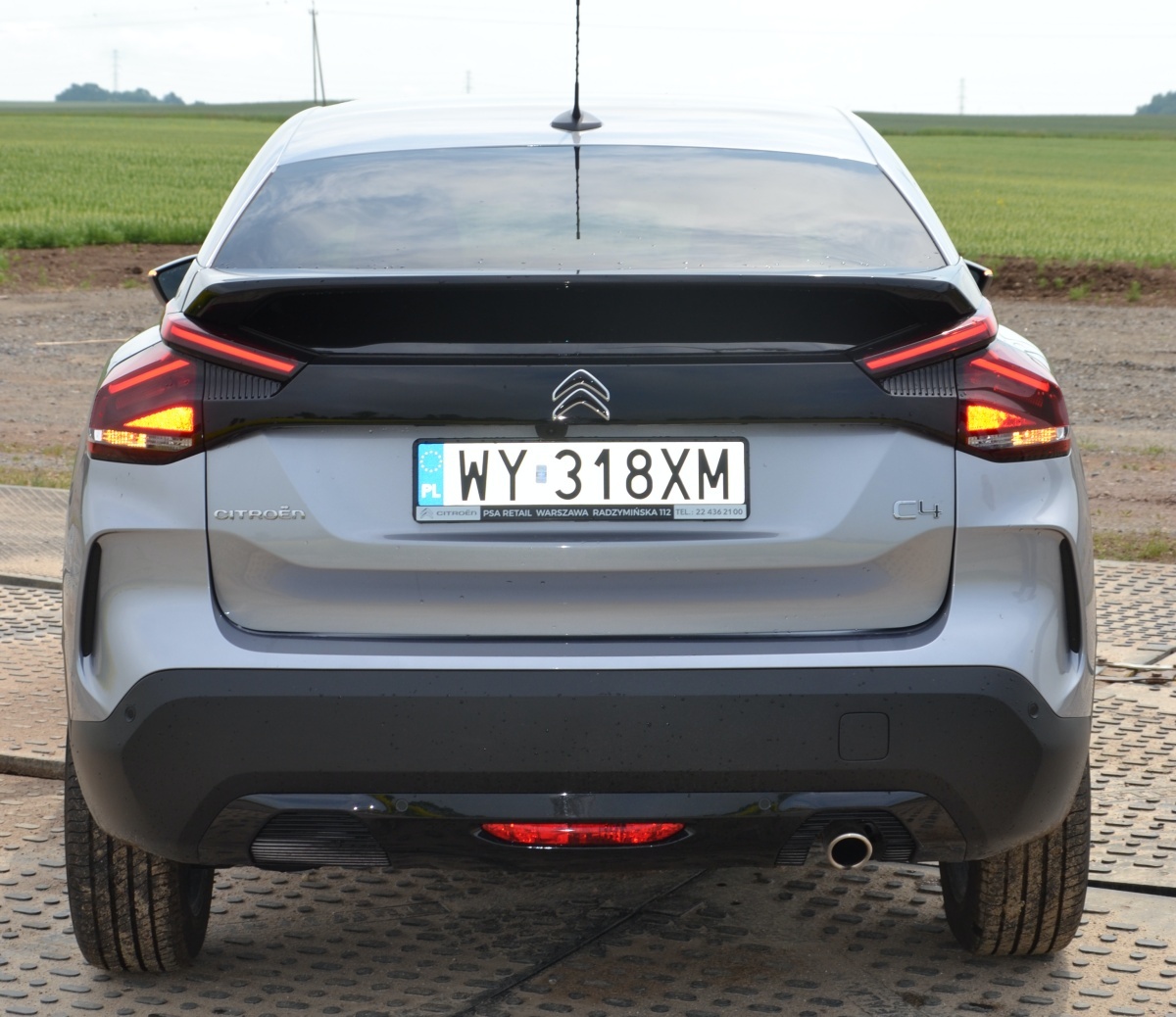 Citroen C4 tył
