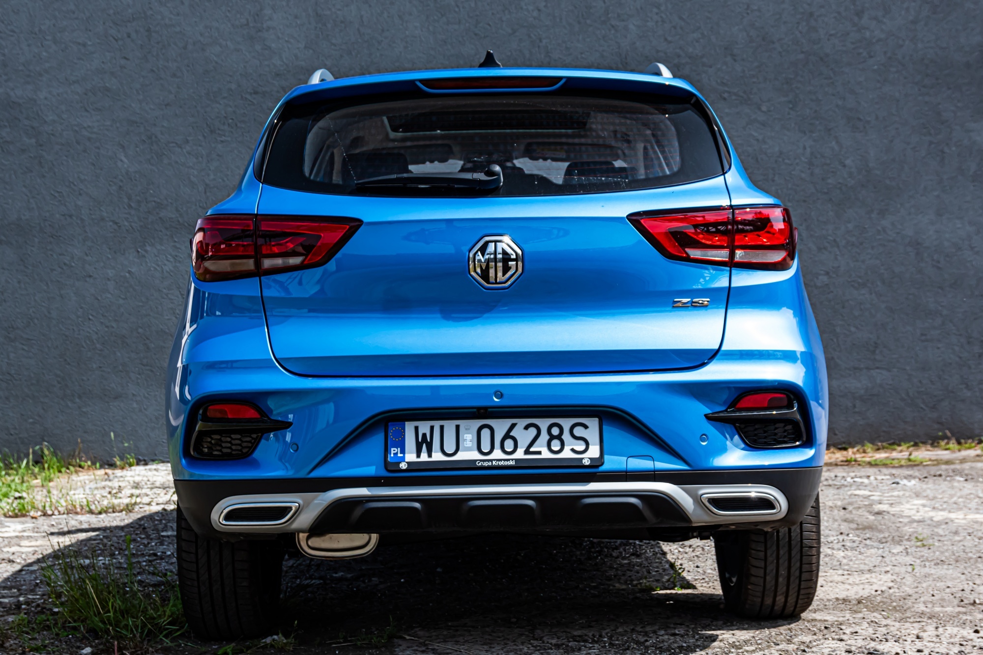 MG ZS tył