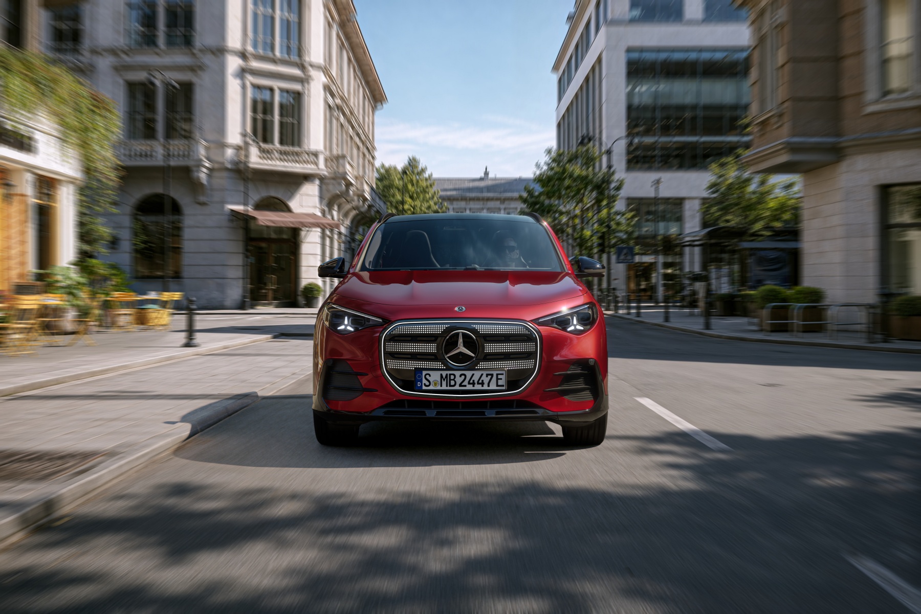 Mercedes GLA przód