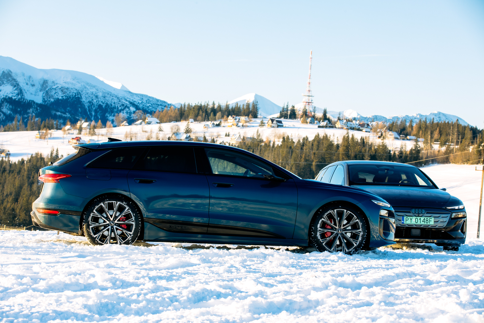 Profil zewnętrzny Audi A6 e-tron Avant