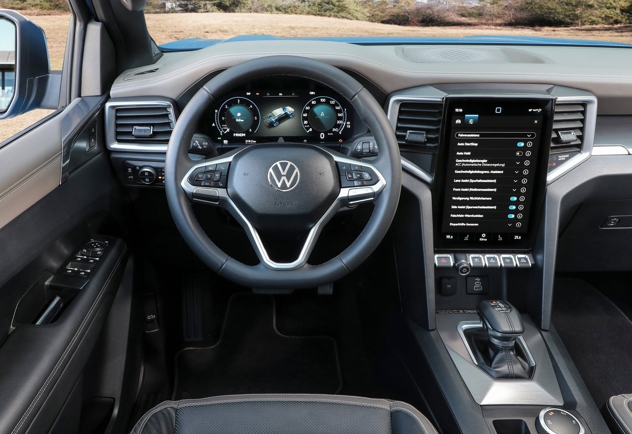 Volkswagen Amarok wnętrze
