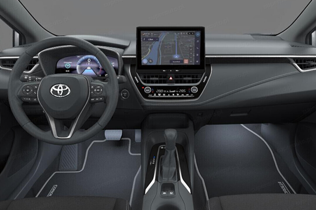 Toyota Corolla wnętrze
