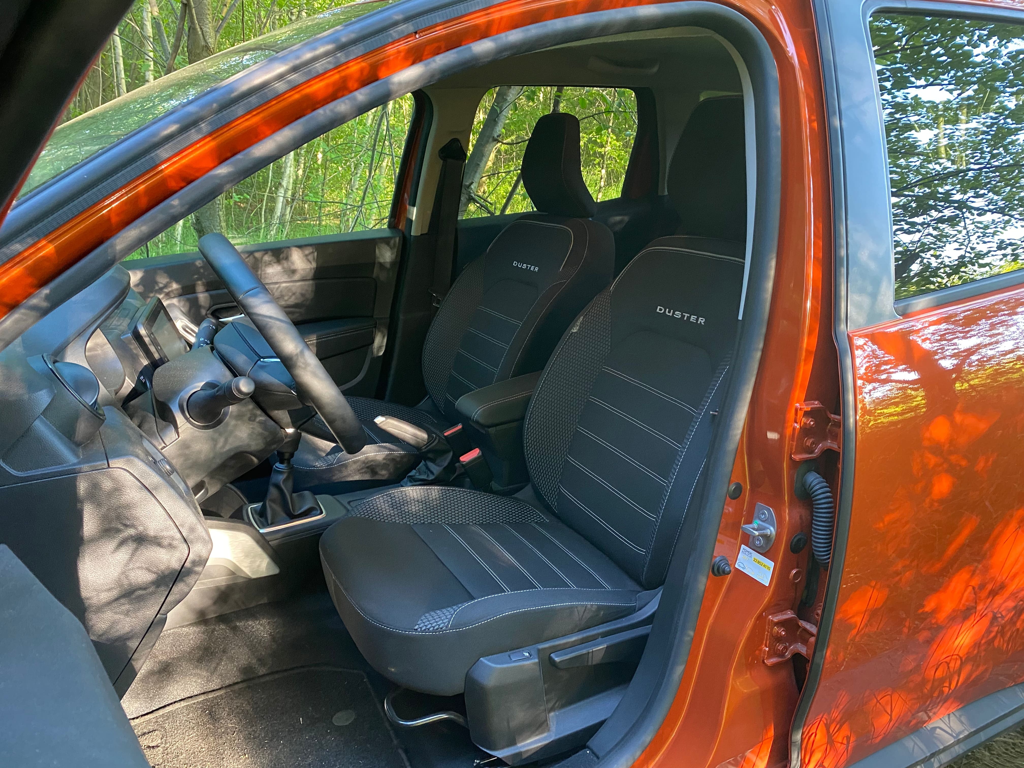 Dacia Duster FL - fotele