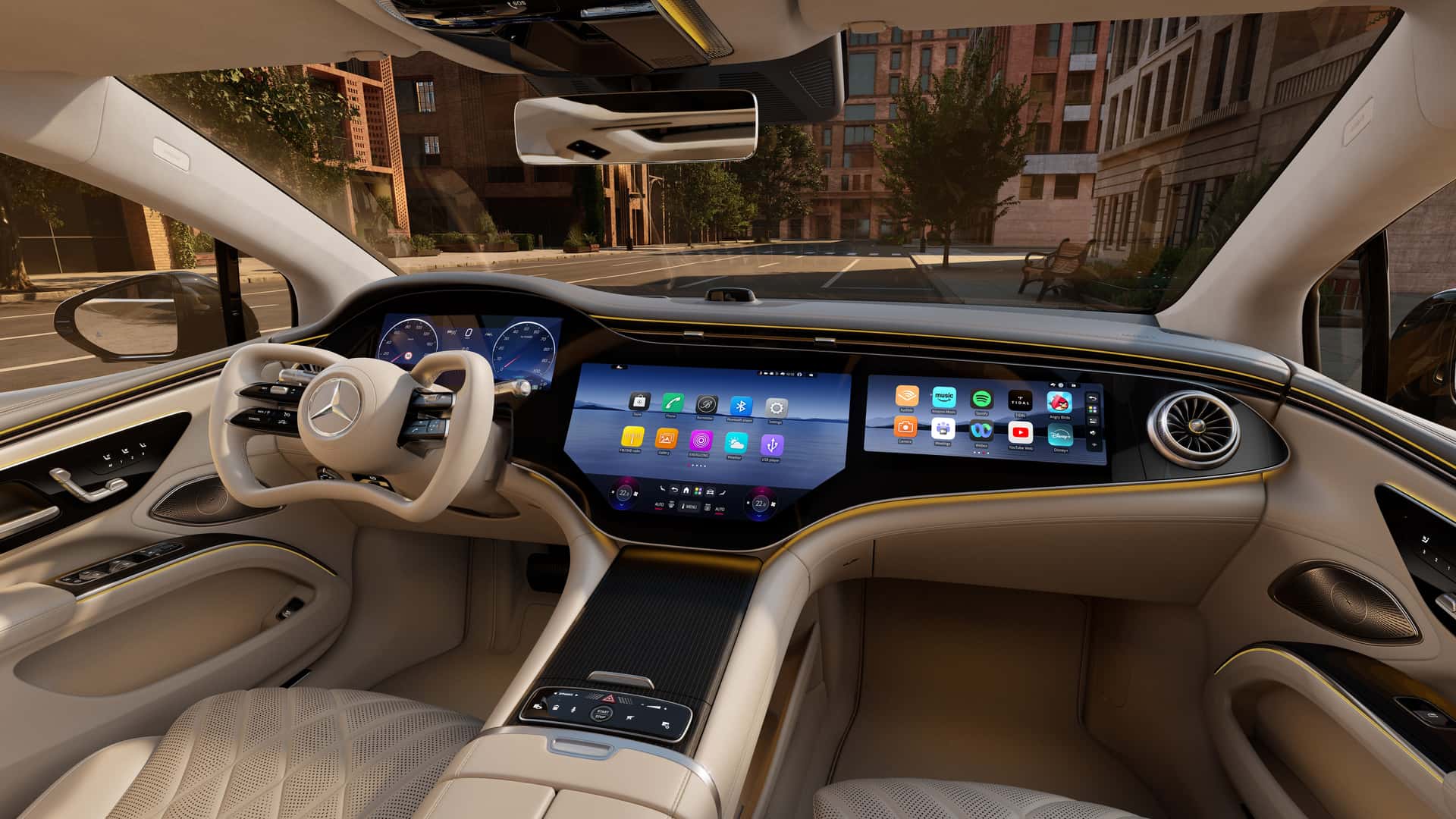 Mercedes EQS 2026 wnętrze