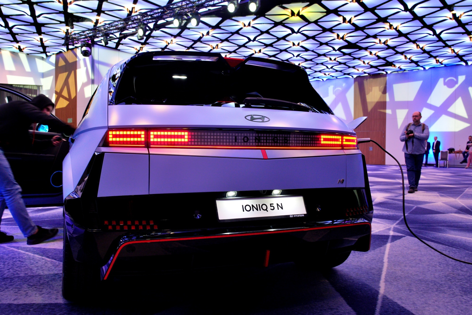 Hyundai Ioniq 5 N światła bagażnik
