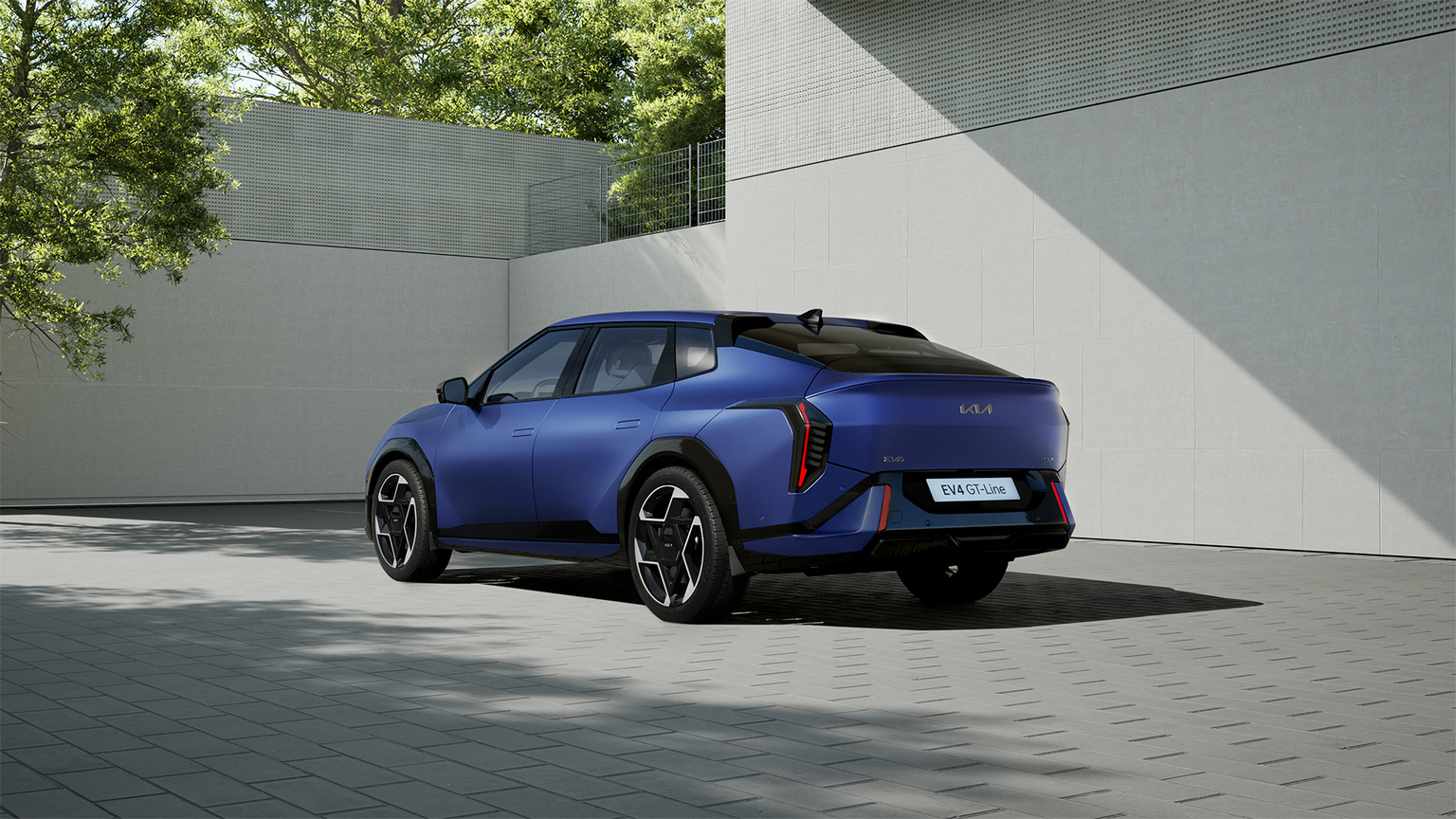 Kia EV4 sedan tył