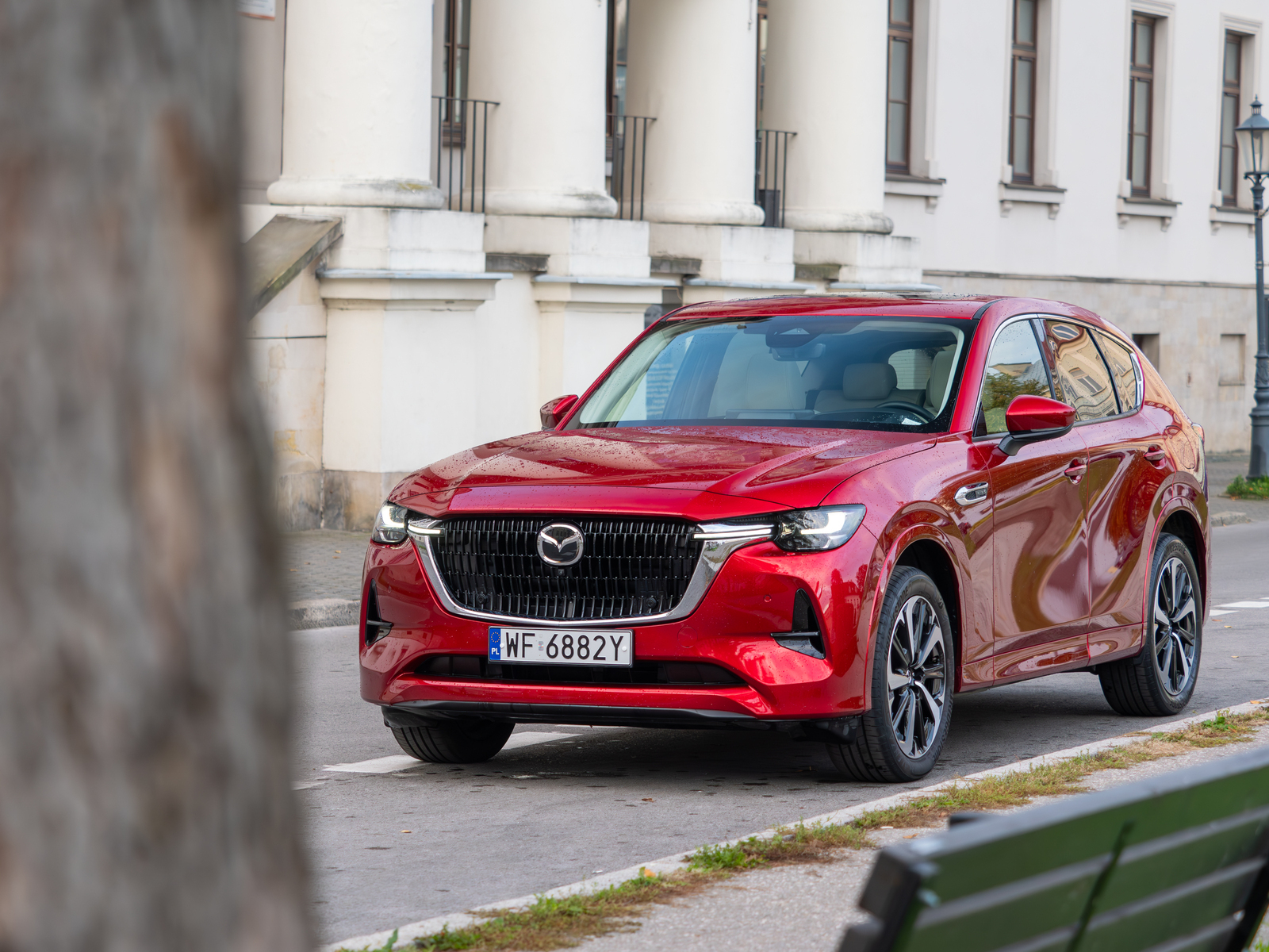 Nowa Mazda CX60 test samochodu