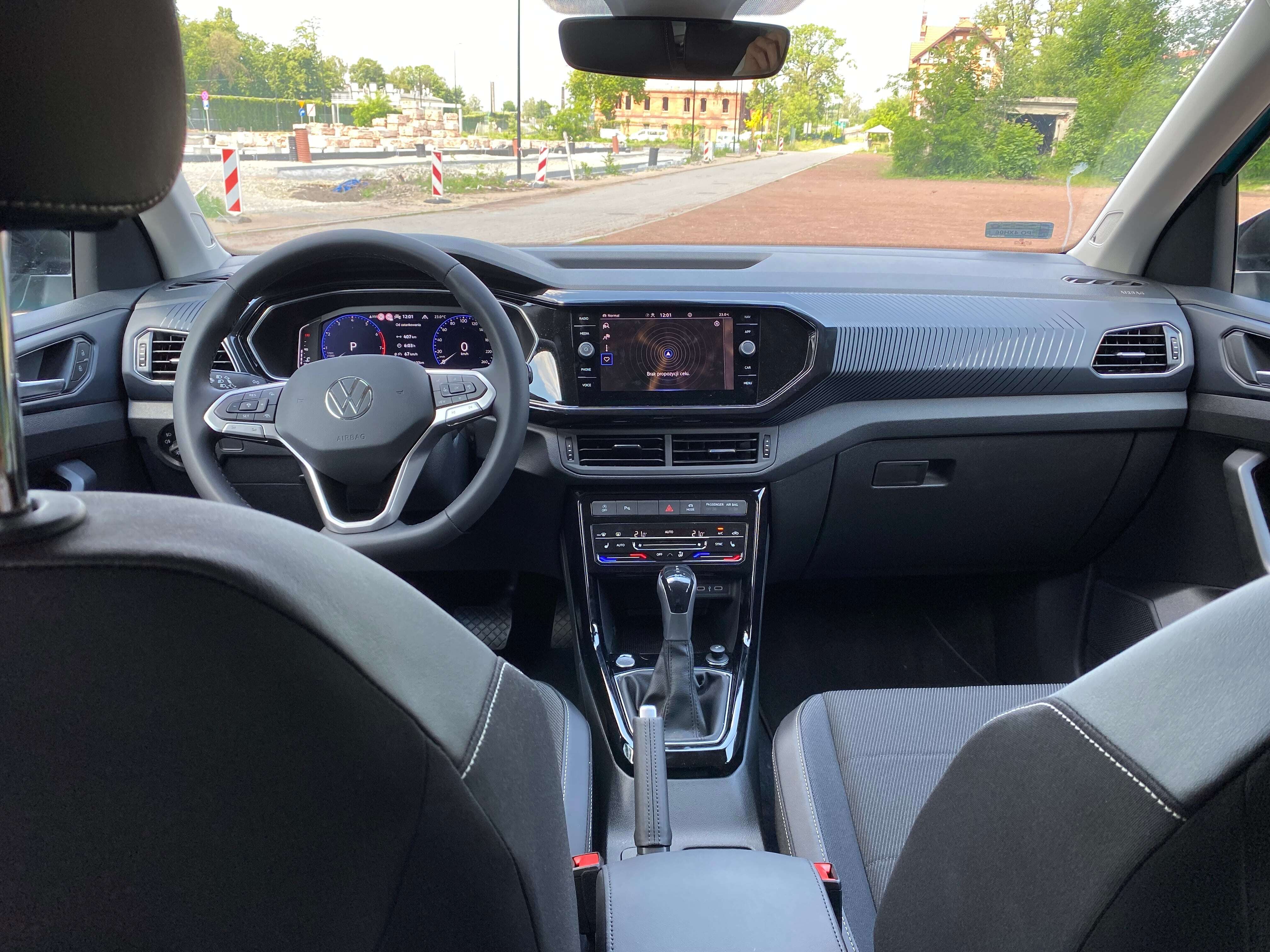 Volkswagen T-Cross - kabina