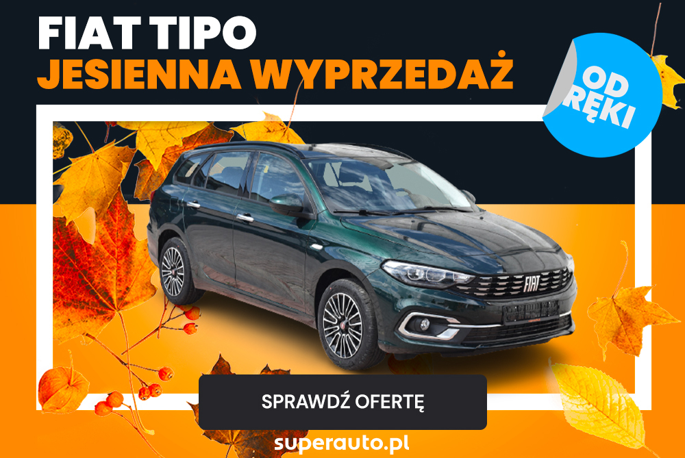 Fiat Tipo wyprzedaż samochodów 2021