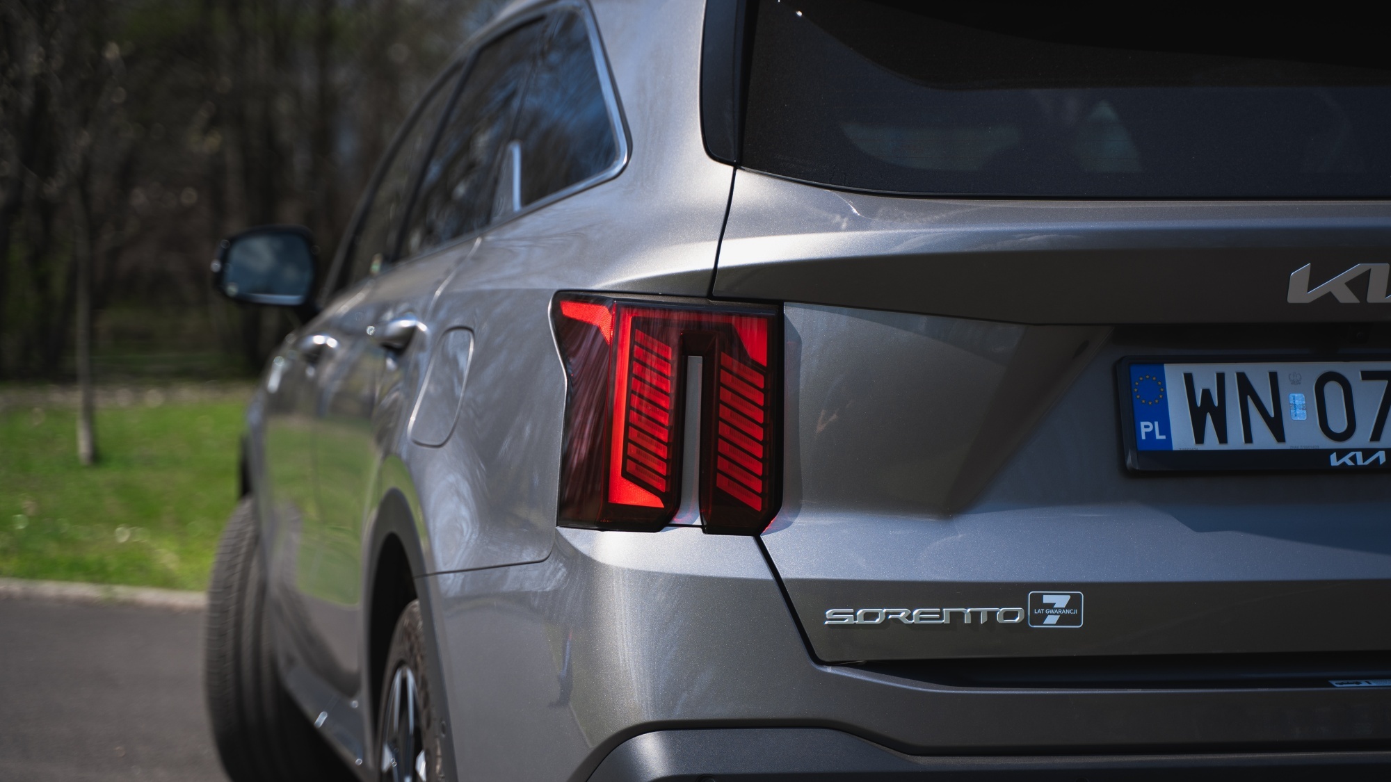 Kia Sorento 2025 tylna lampa