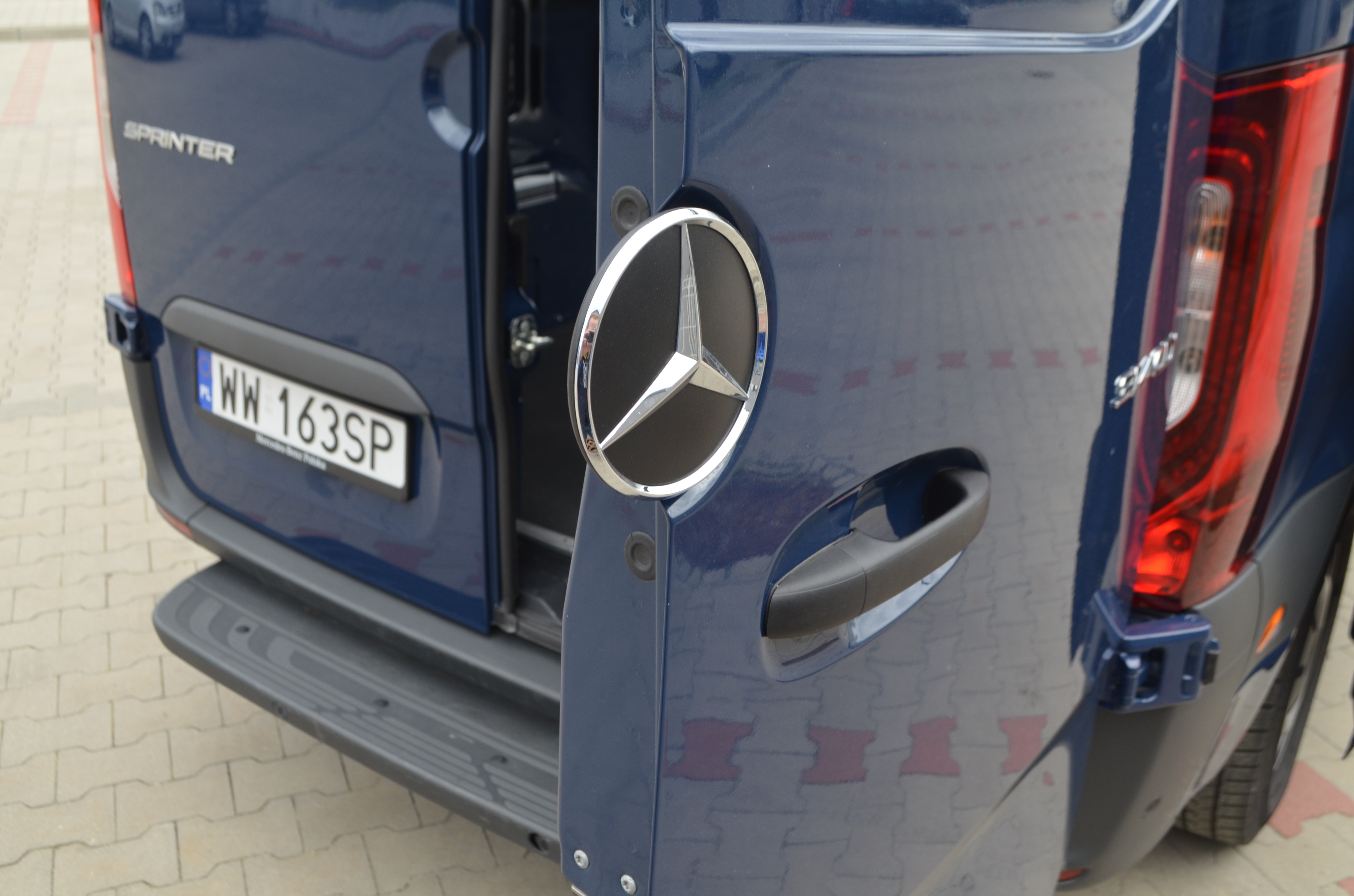 Mercedes Sprinter furgon drzwi tylne